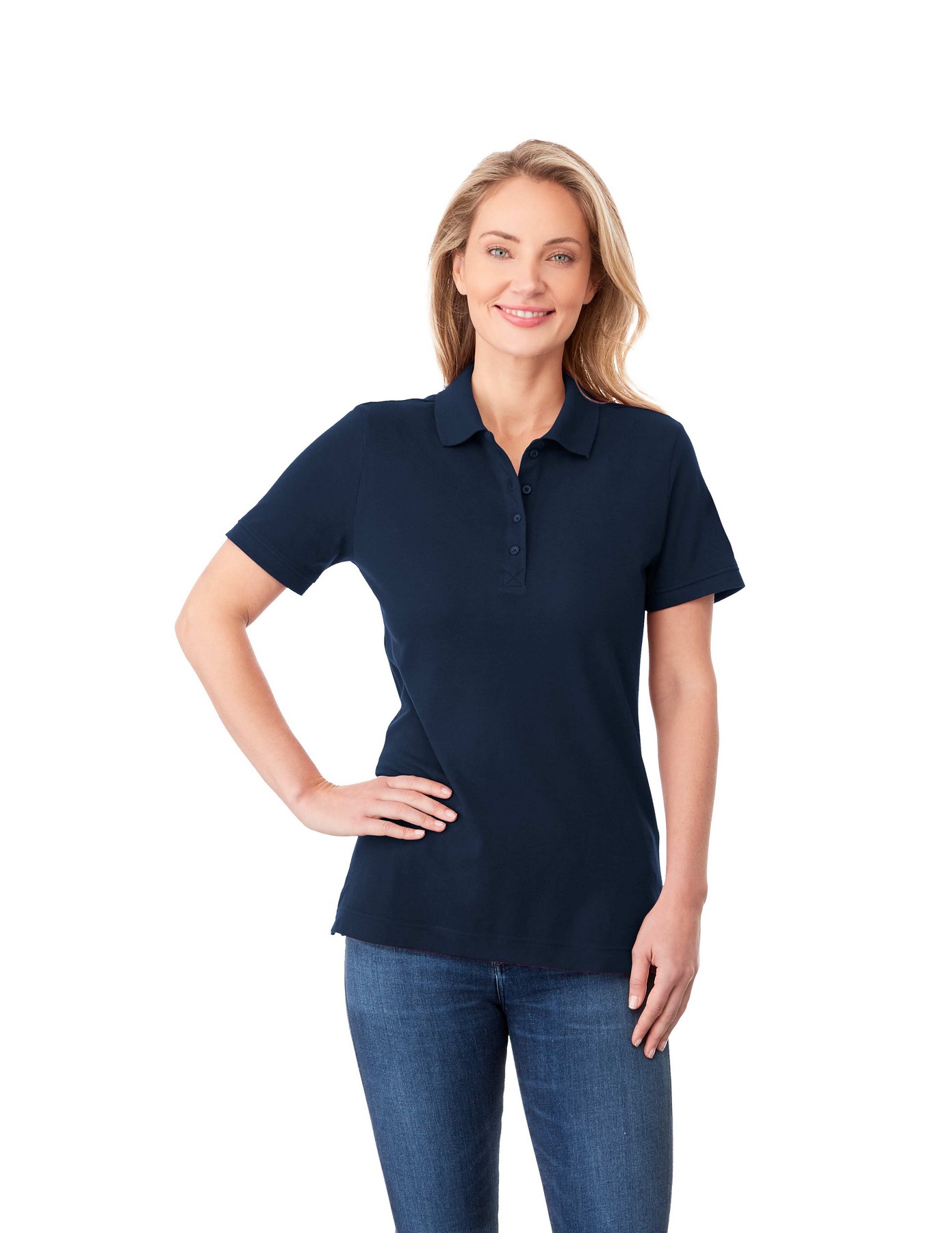 Picture of Women's CRANDALL Short Sleeve Pique Polo