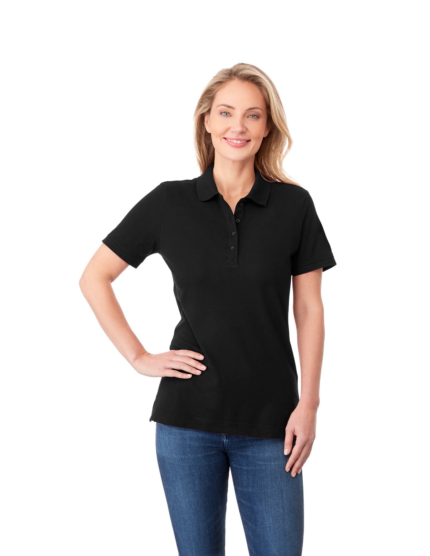 Picture of Women's CRANDALL Short Sleeve Pique Polo