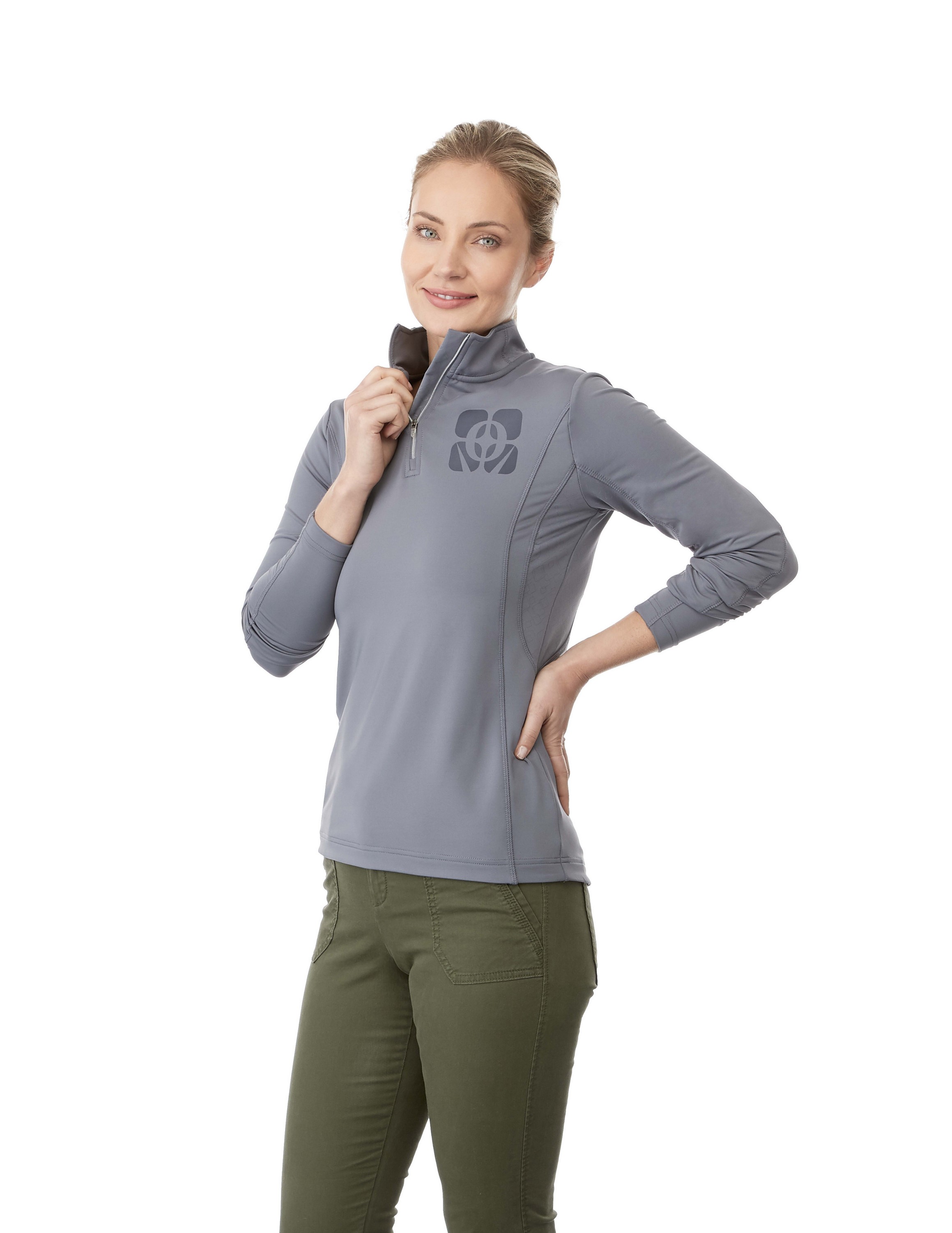 Picture of Women's CALTECH Knit Quarter Zip