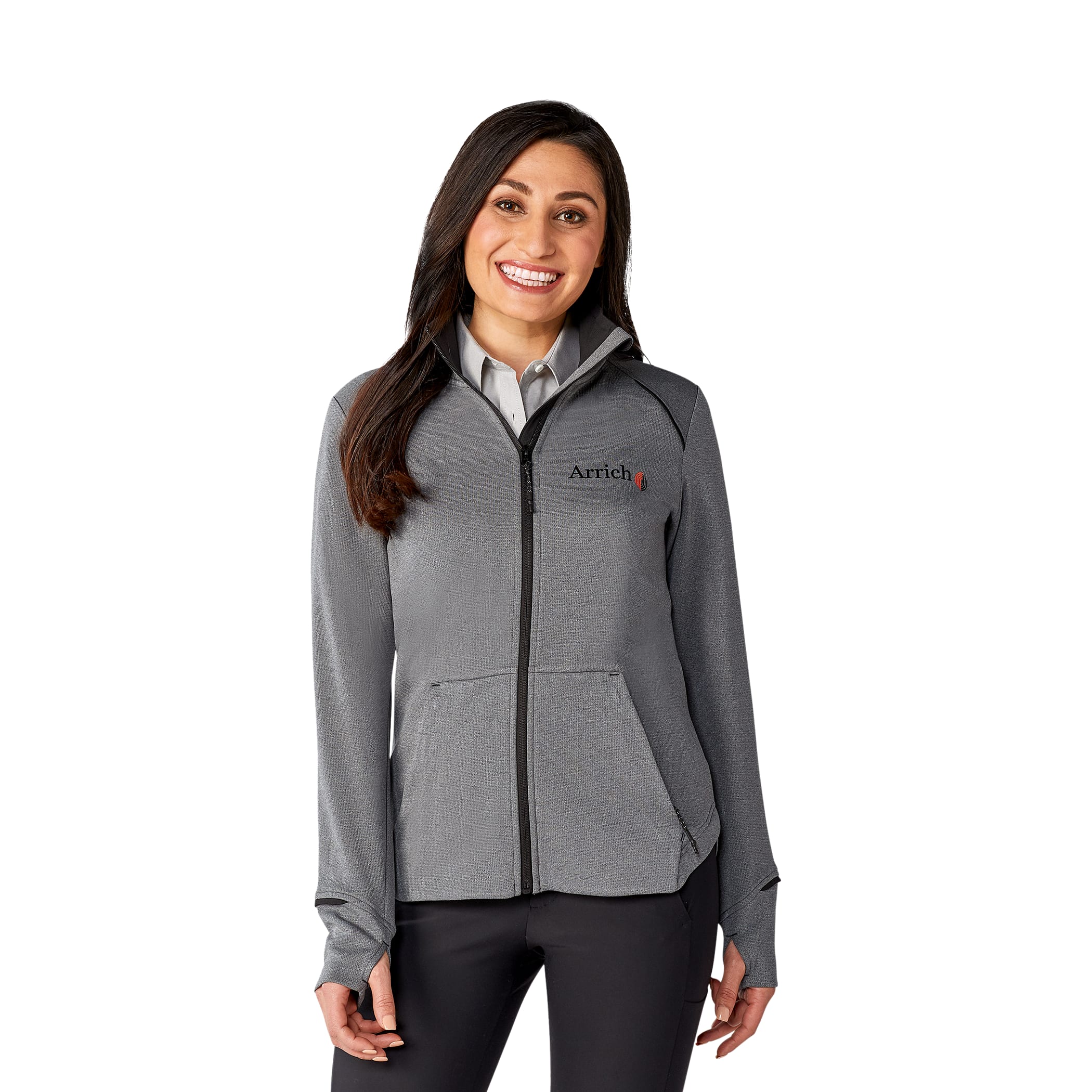 Picture of Women's TAMARACK Full Zip Performance Jacket with Thumb Holes
