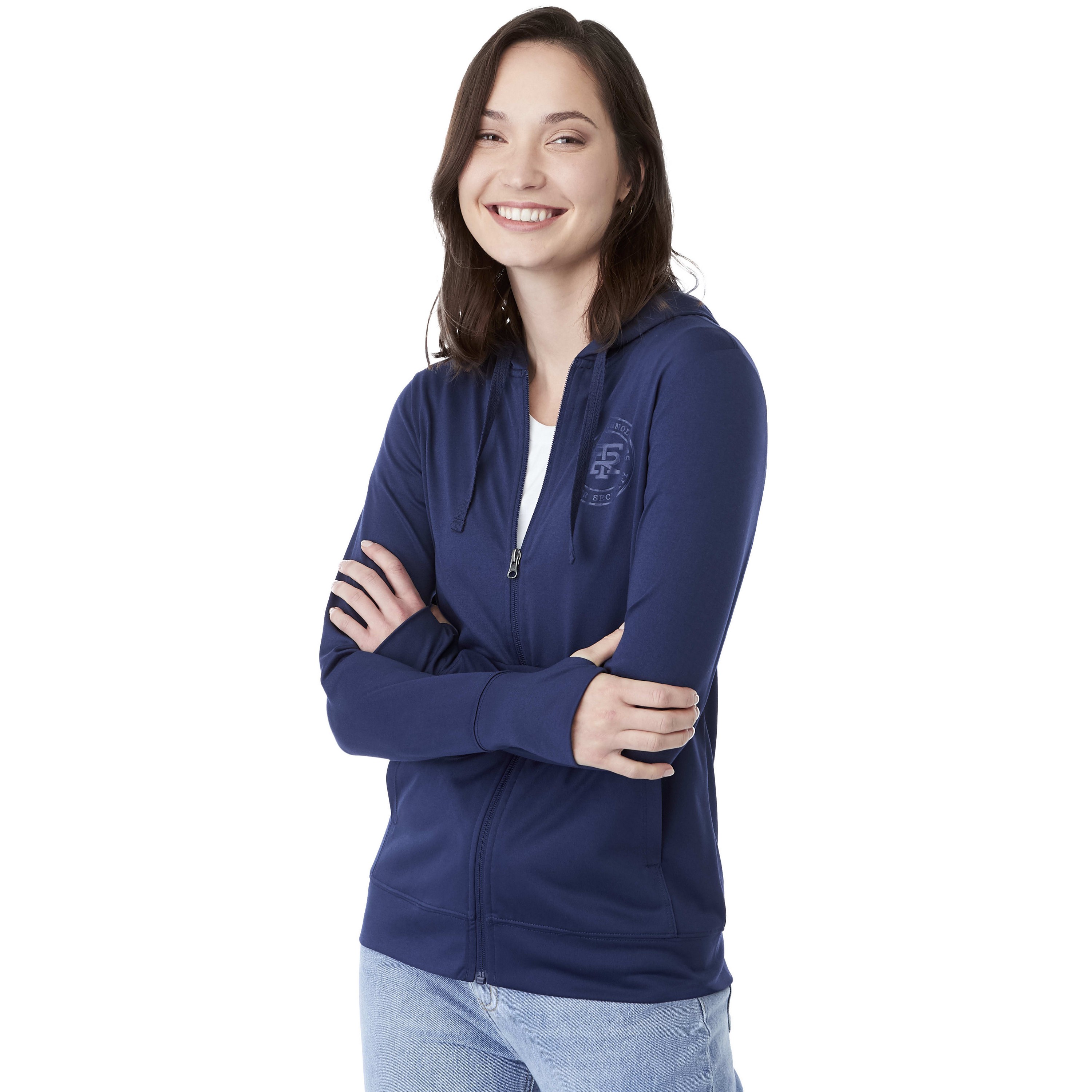 Picture of Women's LAVAR Eco Knit Full Zip Lightweight Performance Hoody