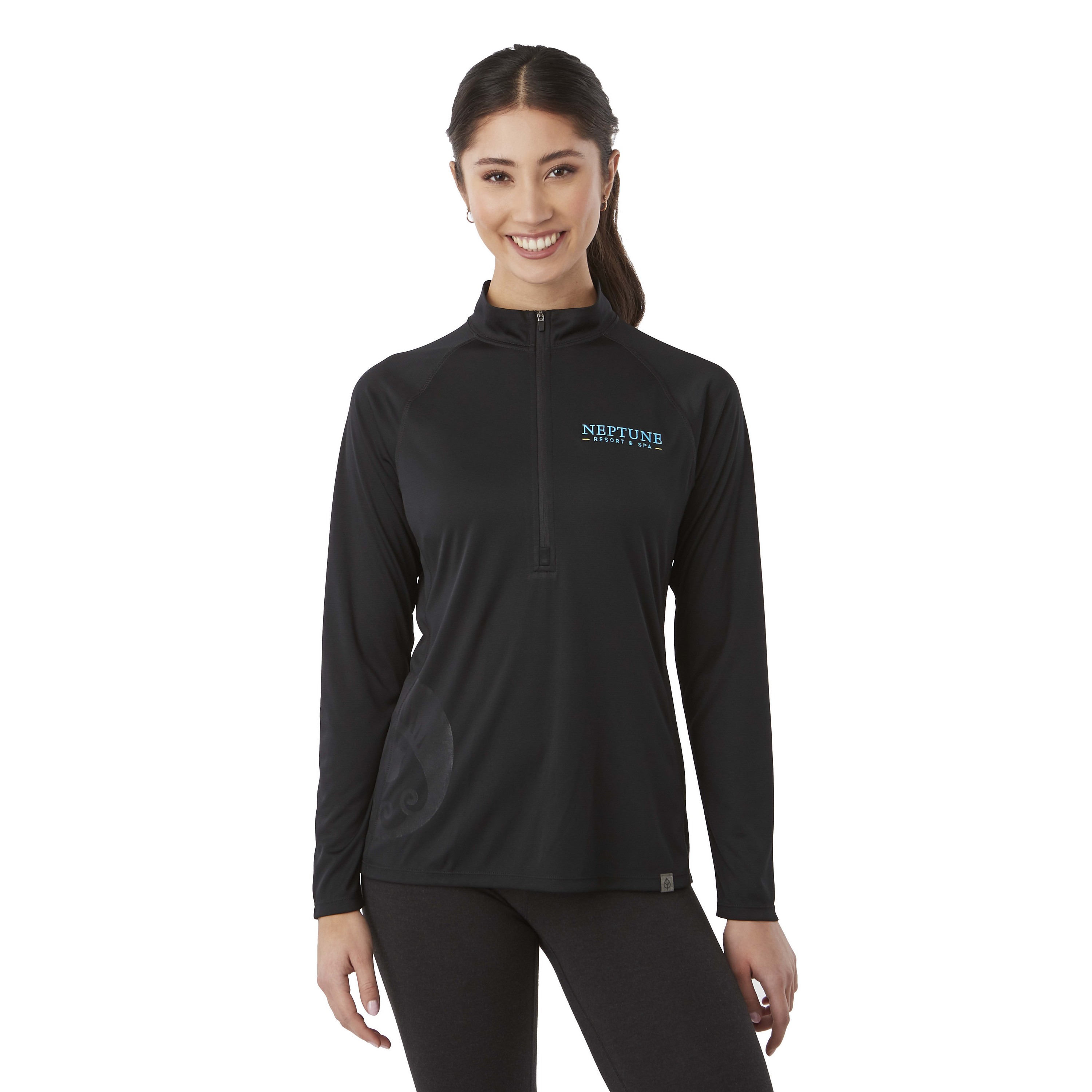 Picture of Women's EVANS Eco Knit Performance Half Zip