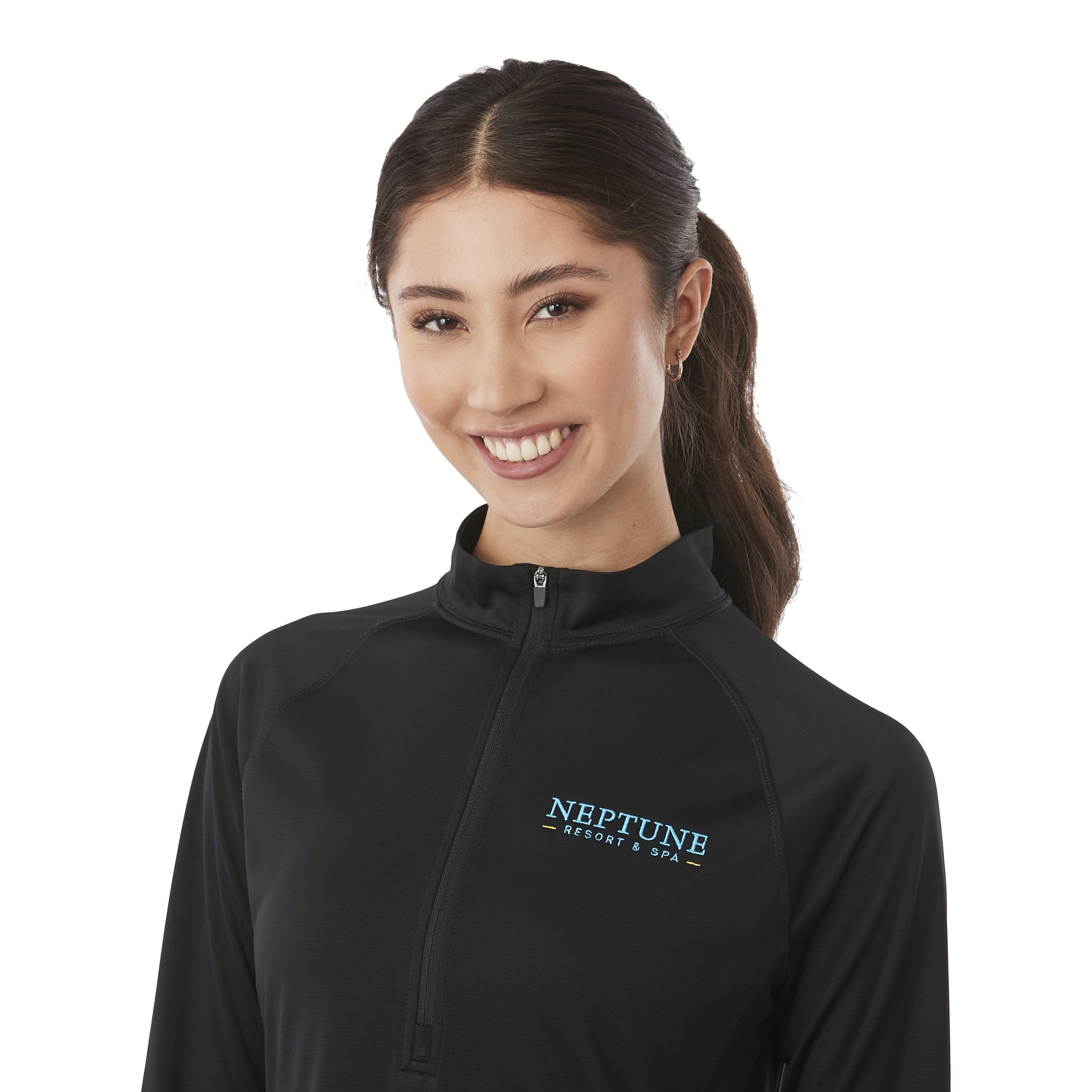 Picture of Women's EVANS Eco Knit Performance Half Zip