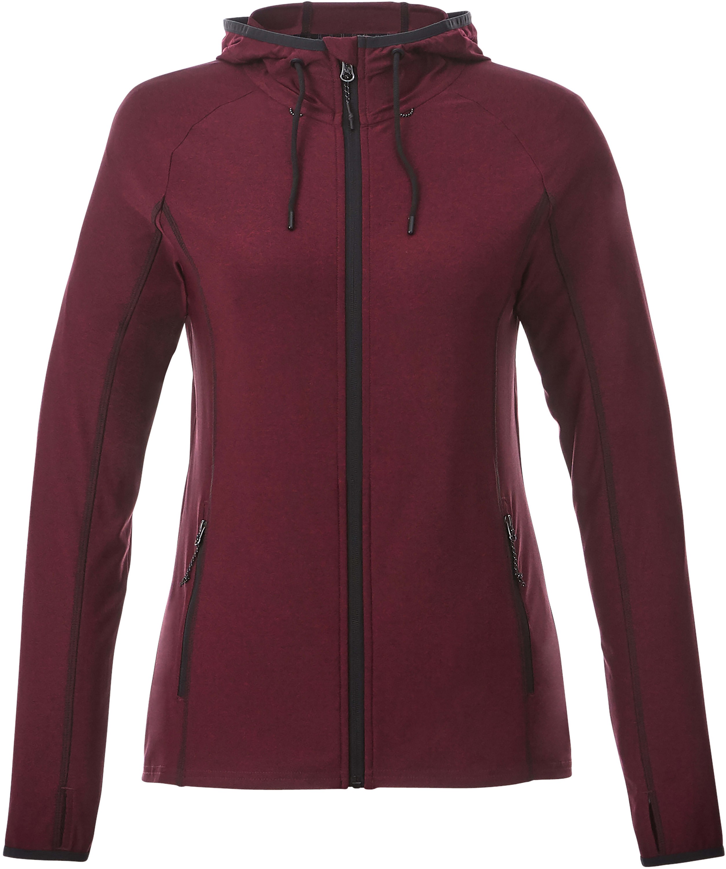 Picture of Women's KAISER Stretch Knit Full Zip Lightweight Jacket Hoodie