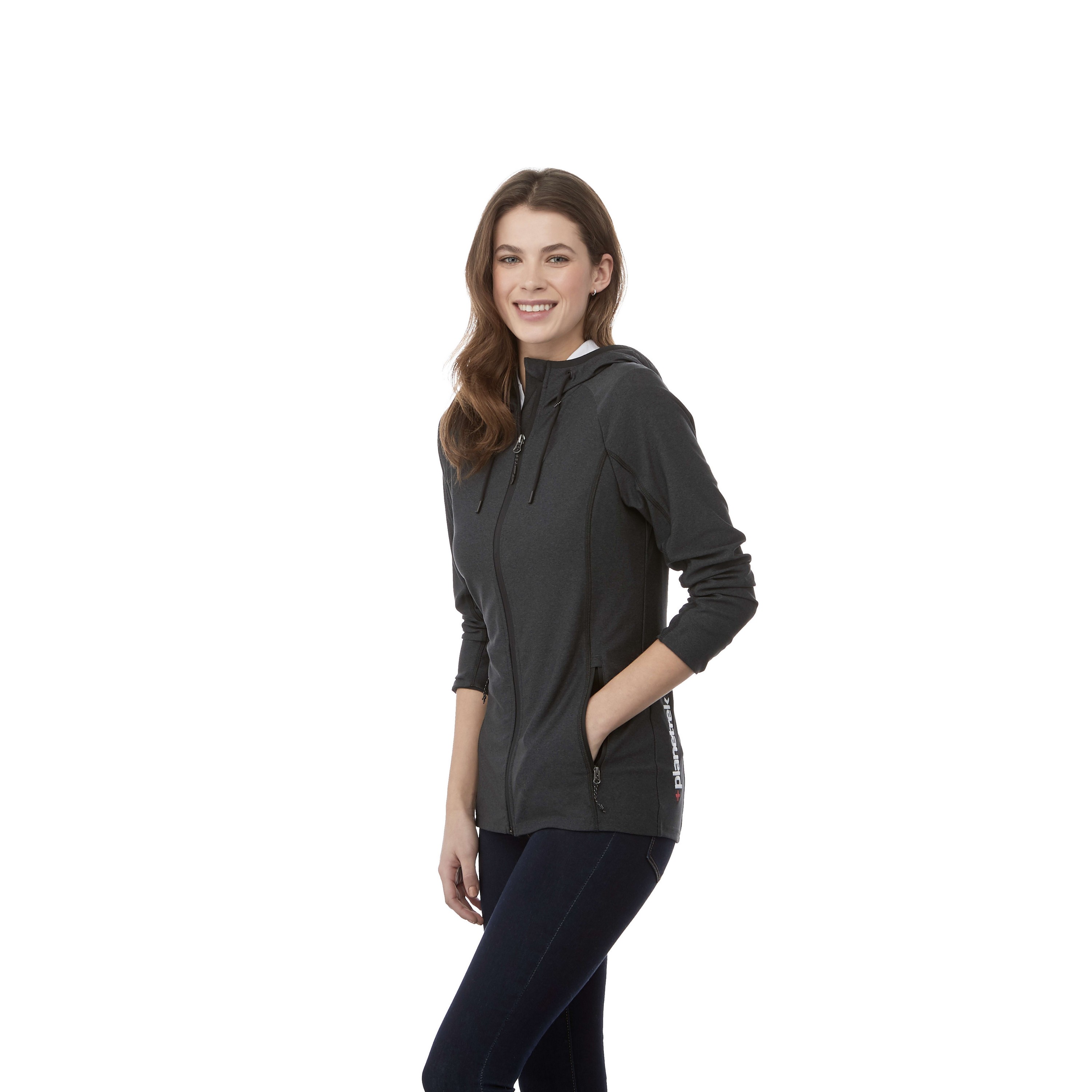 Picture of Women's KAISER Stretch Knit Full Zip Lightweight Jacket Hoodie