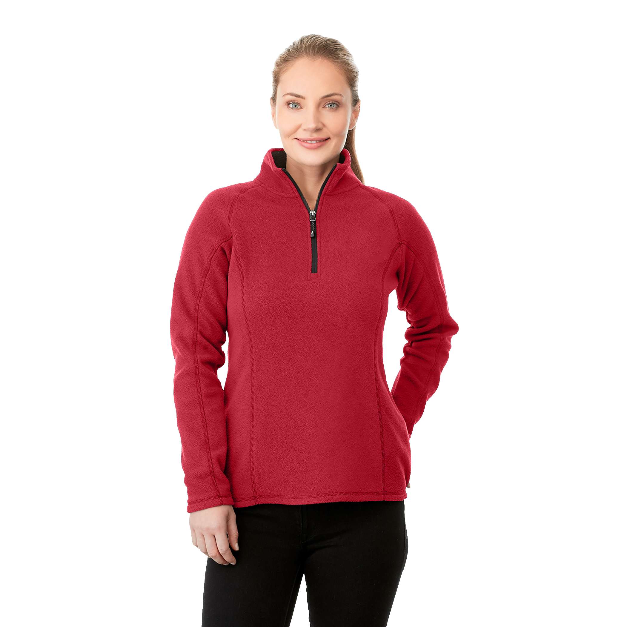 Picture of Women's BOWLEN Poly Microfleece Half Zip