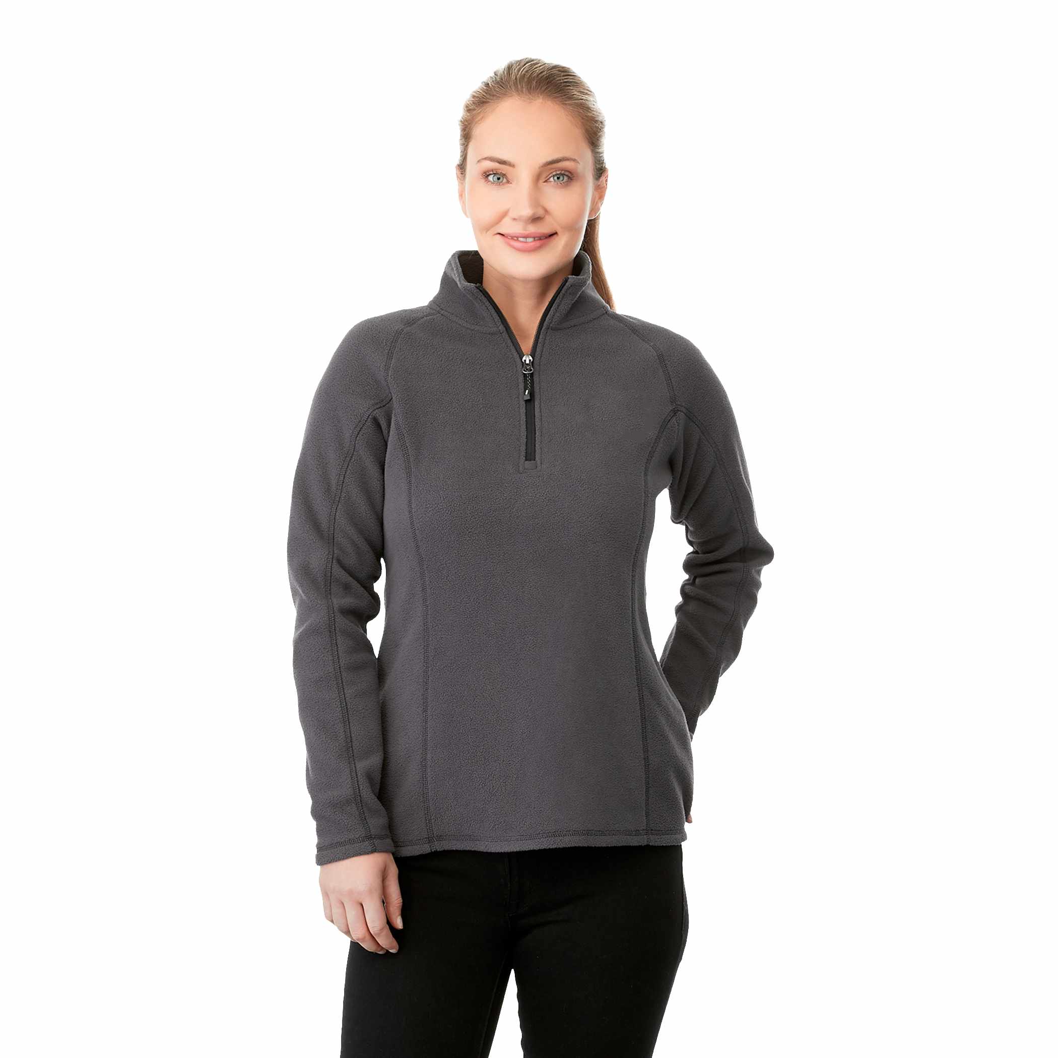 Picture of Women's BOWLEN Poly Microfleece Half Zip