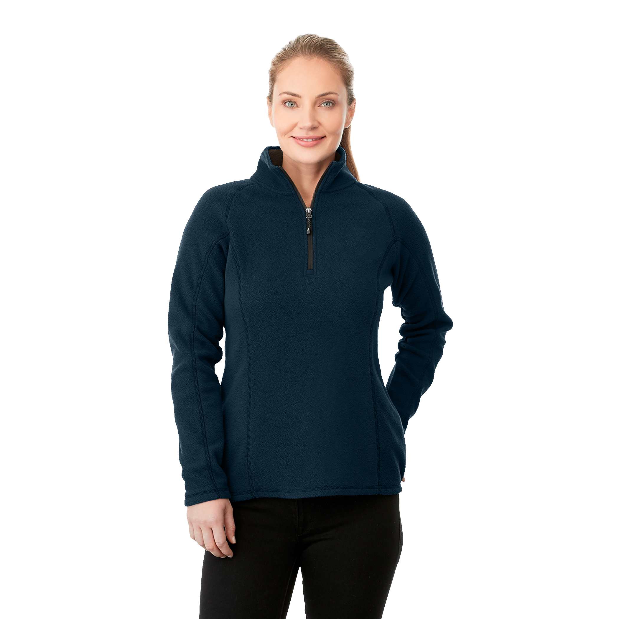 Picture of Women's BOWLEN Poly Microfleece Half Zip