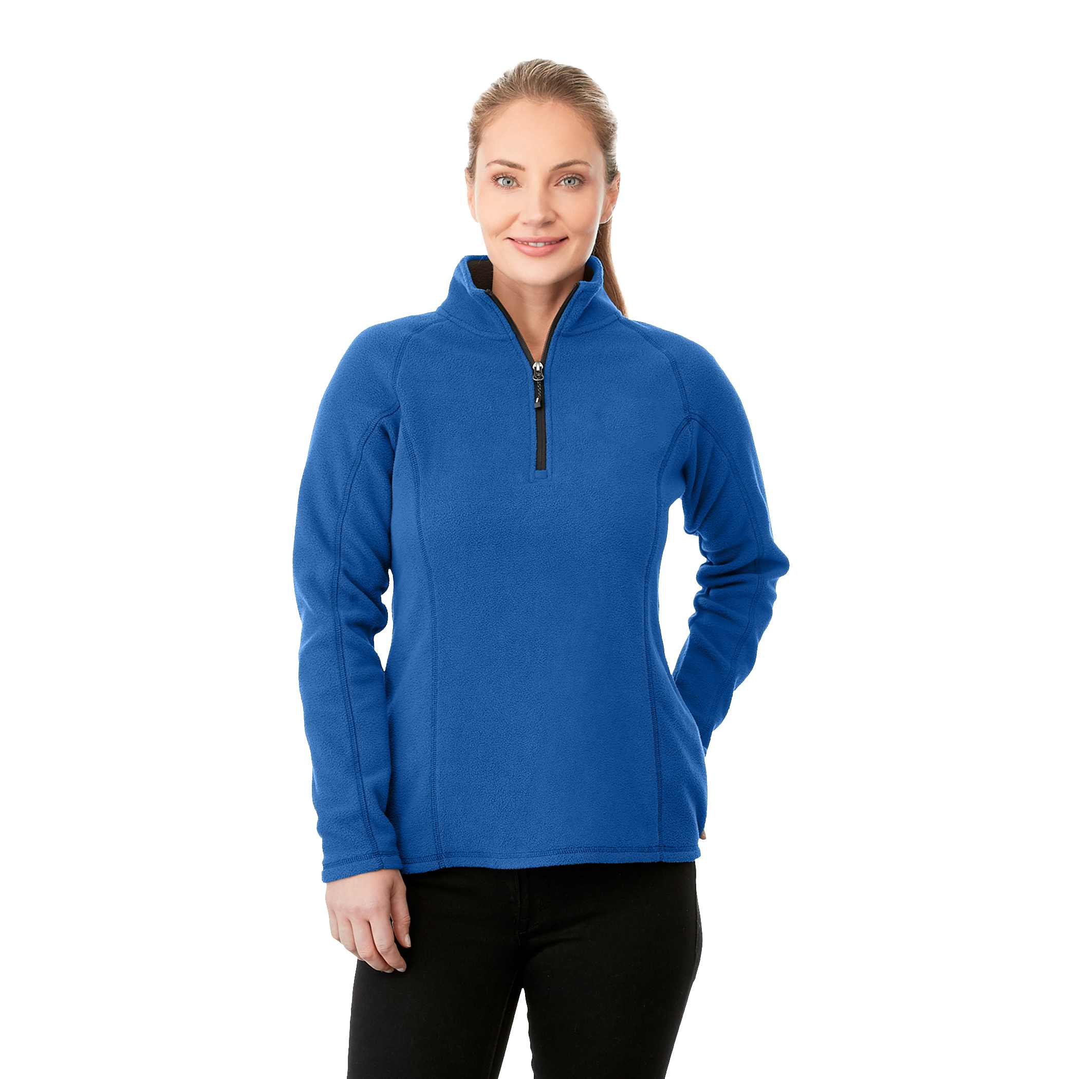 Picture of Women's BOWLEN Poly Microfleece Half Zip