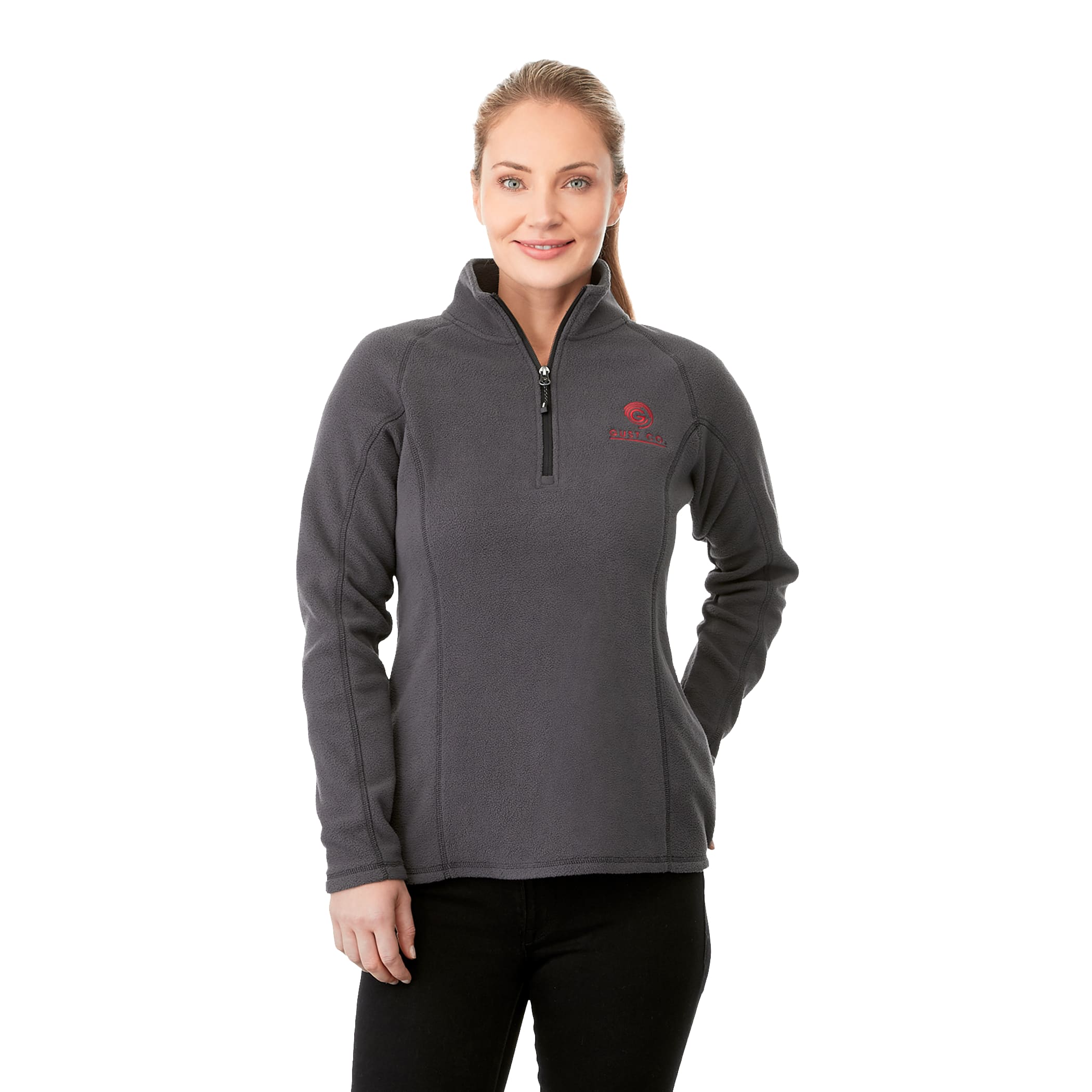 Picture of Women's BOWLEN Poly Microfleece Half Zip