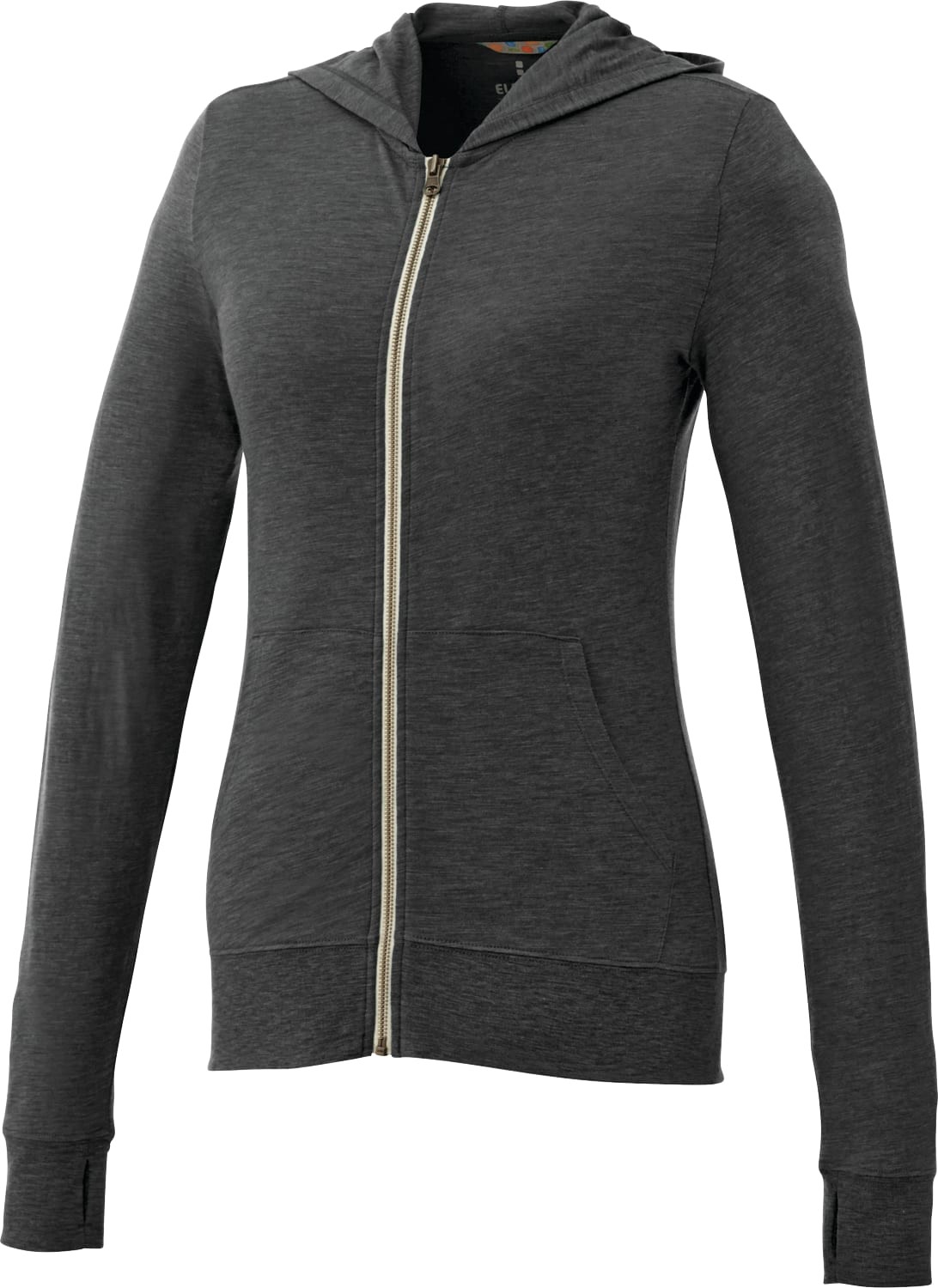 Picture of Women's GARNER Lightweight Knit Full Zip Hoodie with Thumb Holes