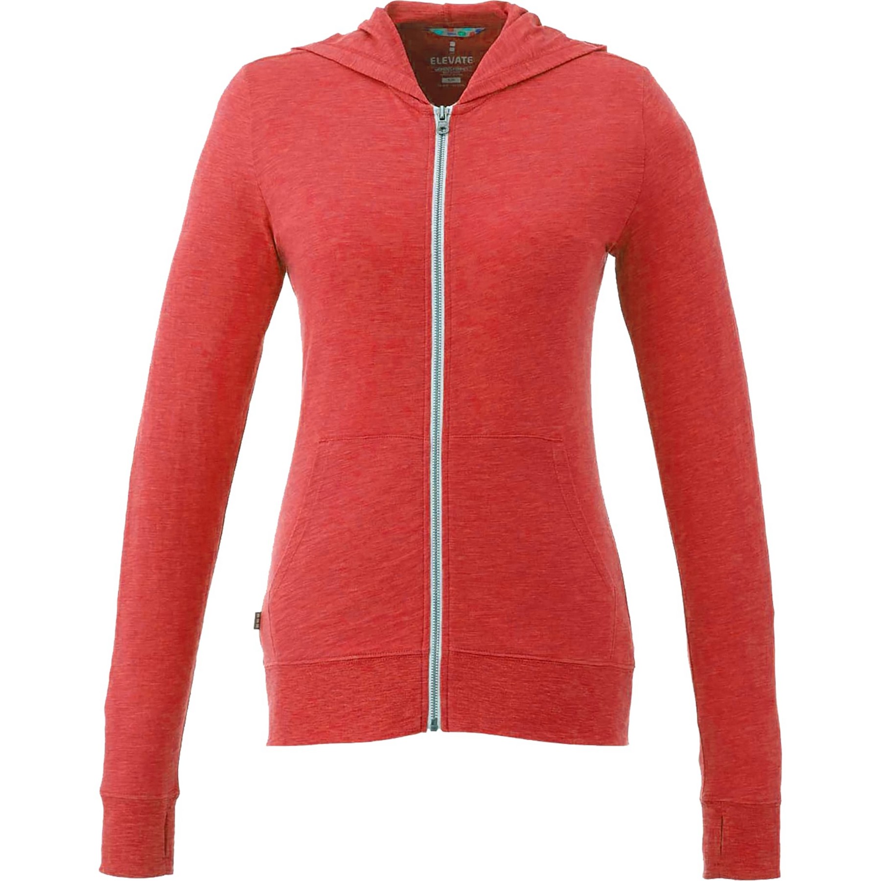 Picture of Women's GARNER Lightweight Knit Full Zip Hoodie with Thumb Holes