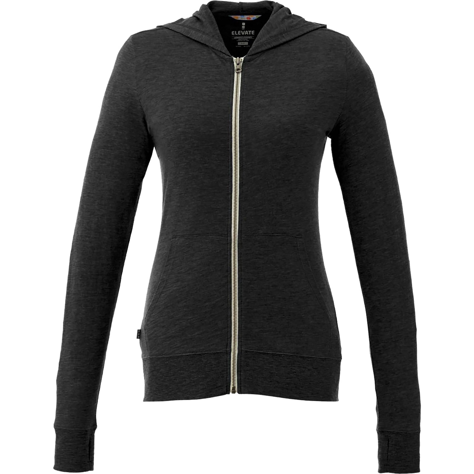 Picture of Women's GARNER Lightweight Knit Full Zip Hoodie with Thumb Holes