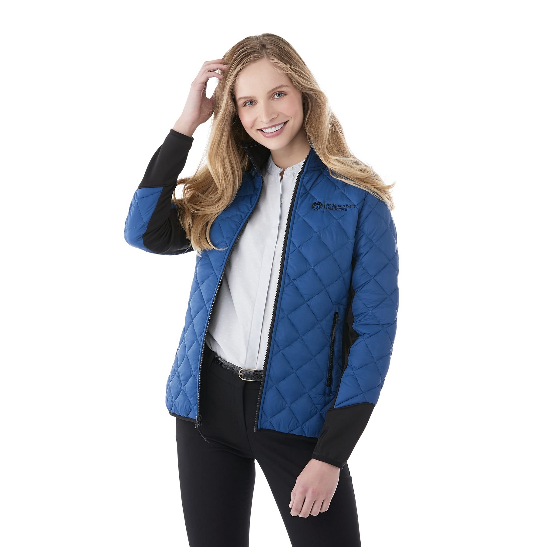Picture of Women's ROUGEMONT Hybrid Insulated Diamond Quilted Puffer Jacket