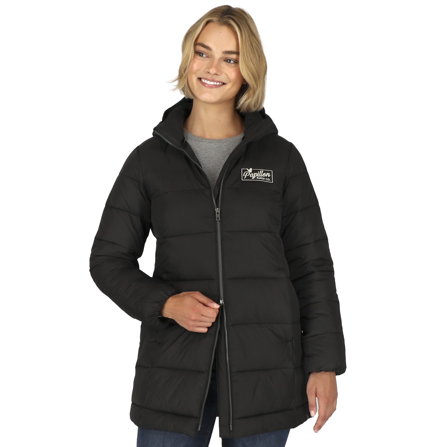Picture of Womens GENEVA Eco Long Packable Insulated Jacket