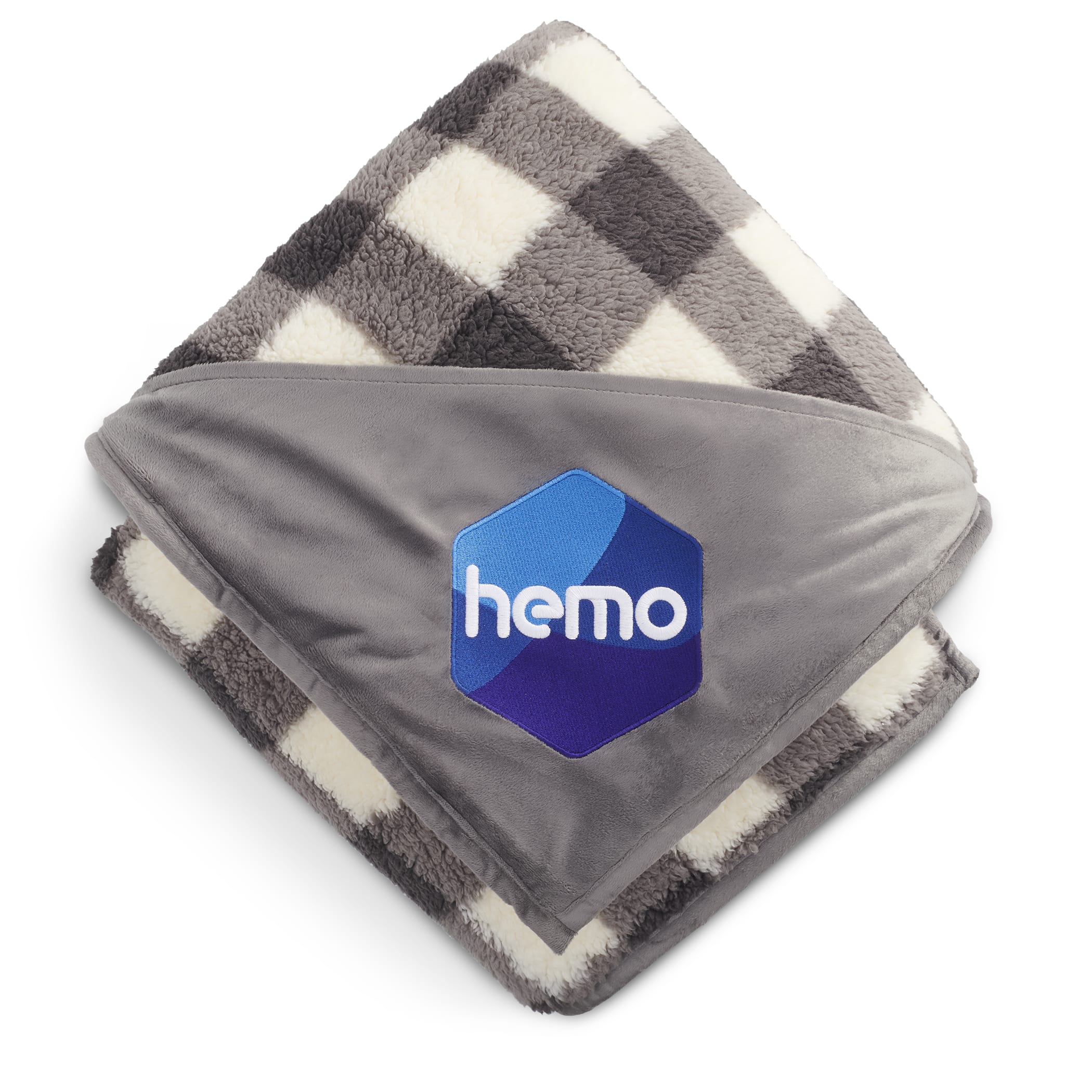 Picture of Field & Co.® Double Sided Plaid Sherpa Blanket