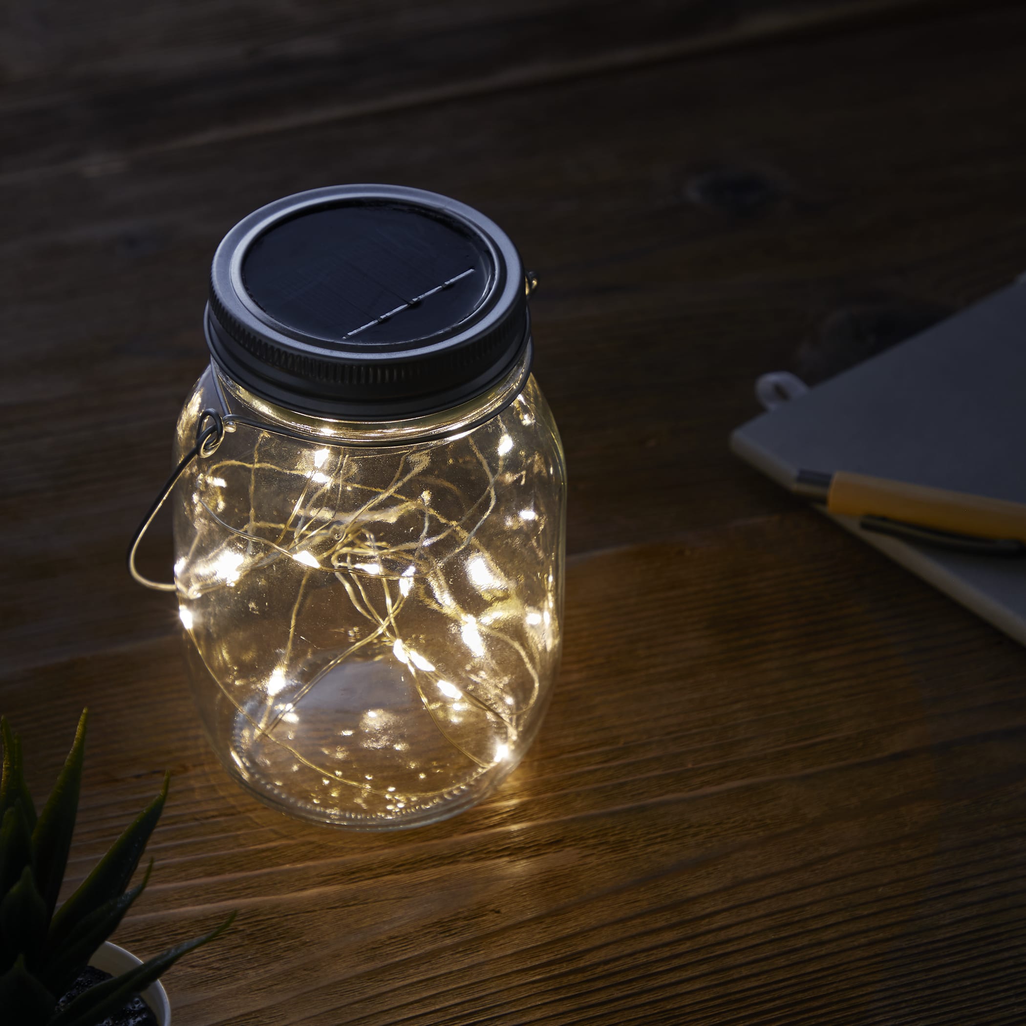 Picture of Solar Power Mason Jar Light