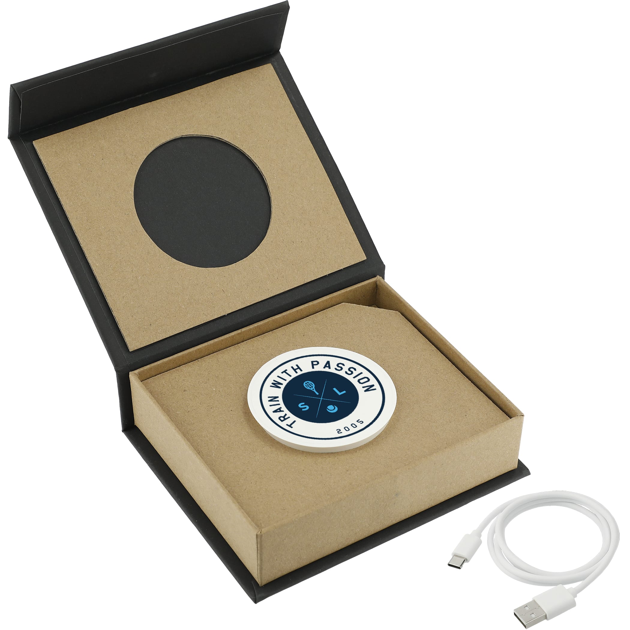 Picture of Recycled ABS MagClick™ Fast Wireless Charging Pad
