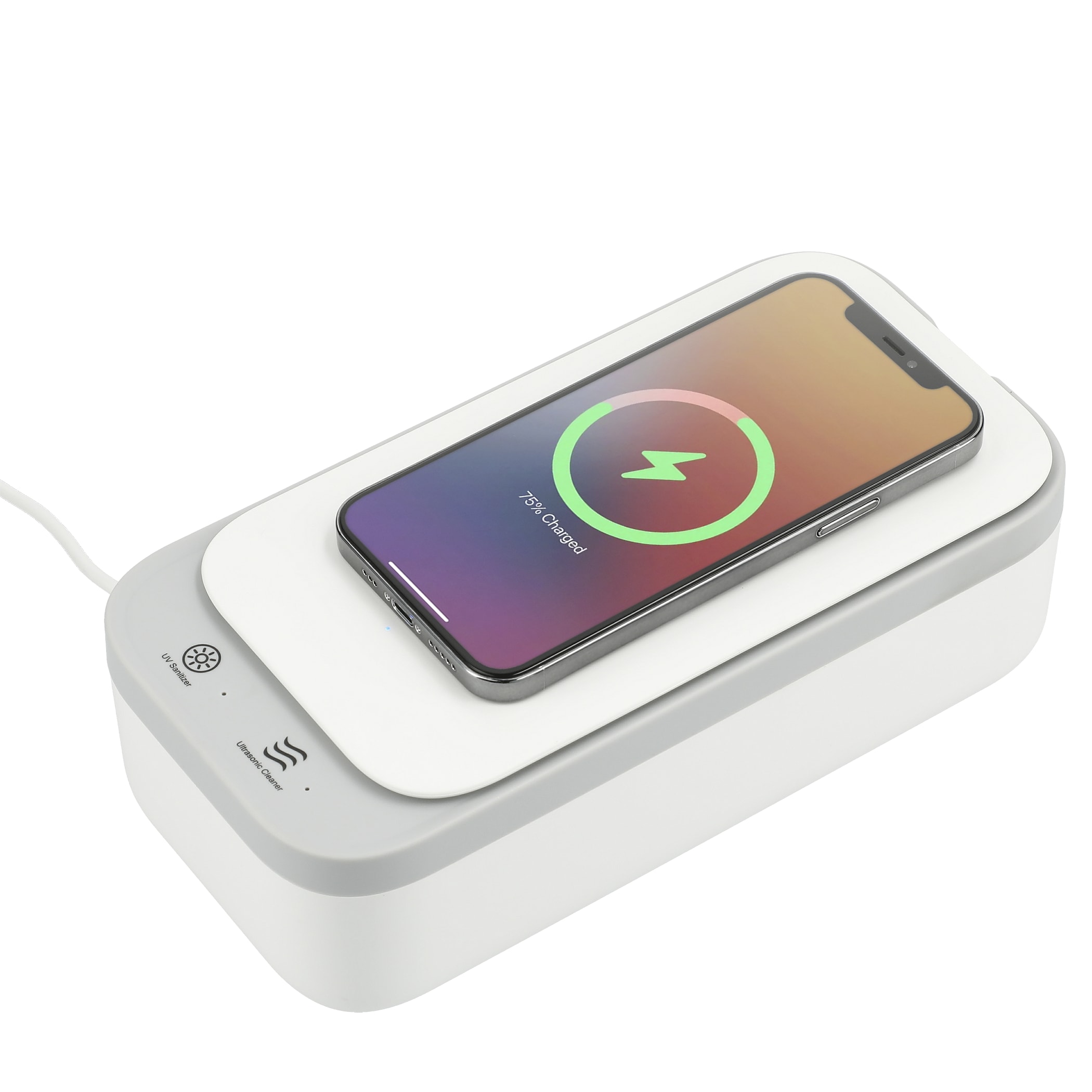 Picture of Ultrasonic Cleaner Wireless Charging UV Sanitizer