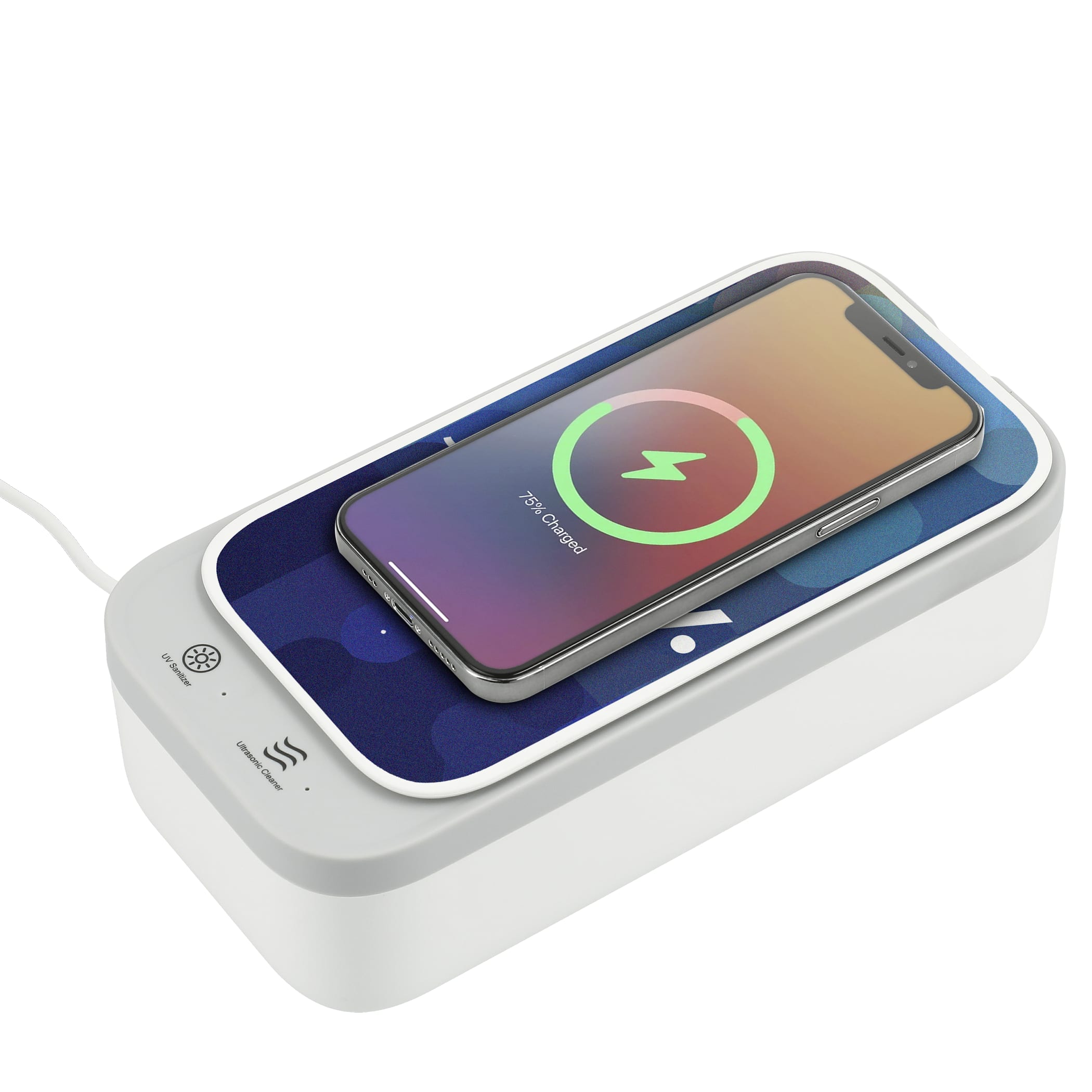 Picture of Ultrasonic Cleaner Wireless Charging UV Sanitizer