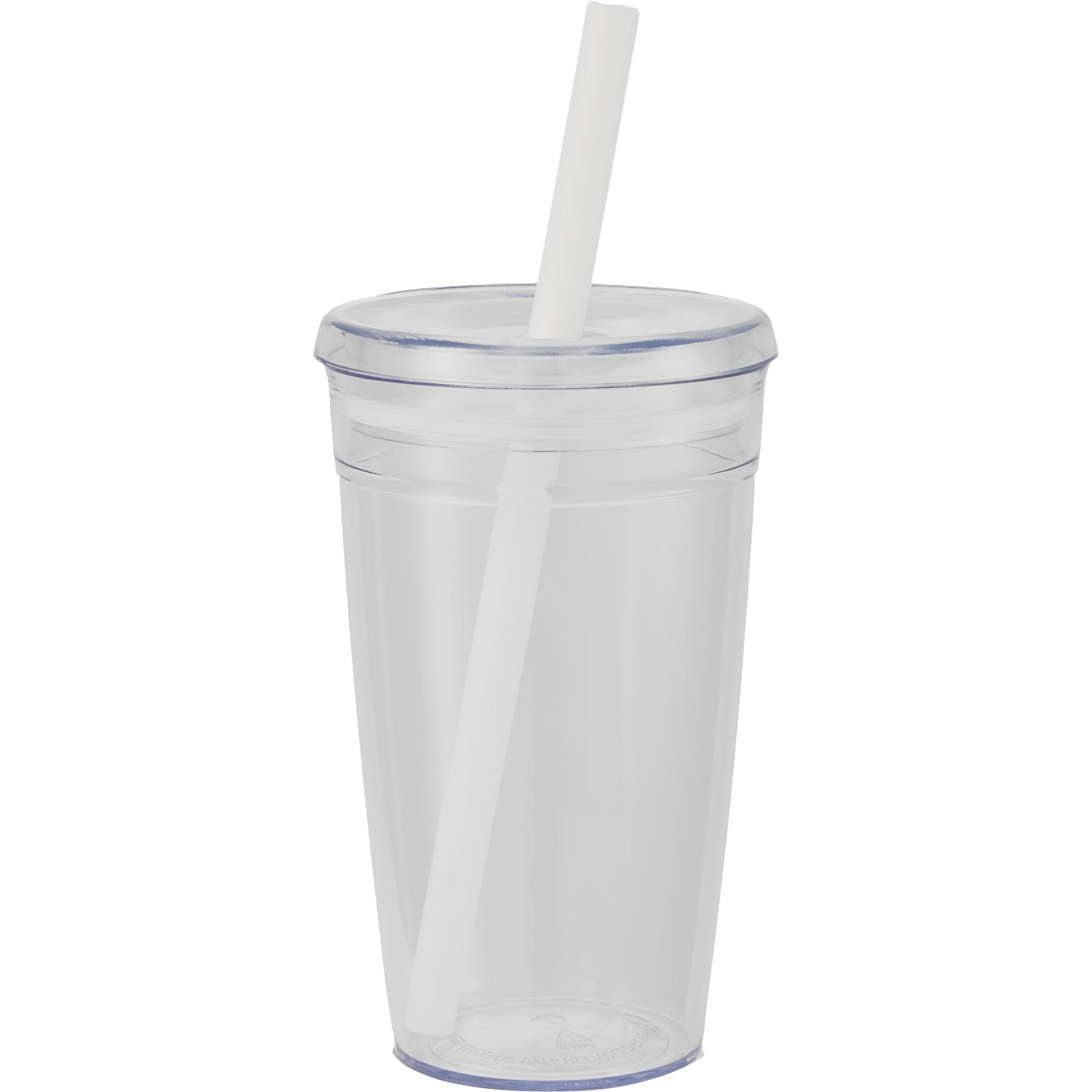 Picture of Anna Recycled Acrylic Tumbler w/ Straw 15oz