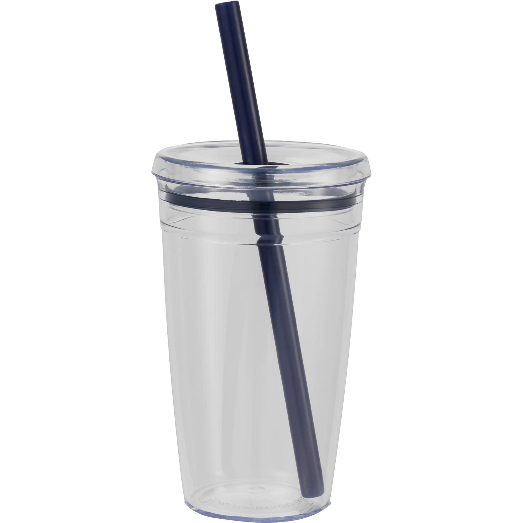 Picture of Anna Recycled Acrylic Tumbler w/ Straw 15oz