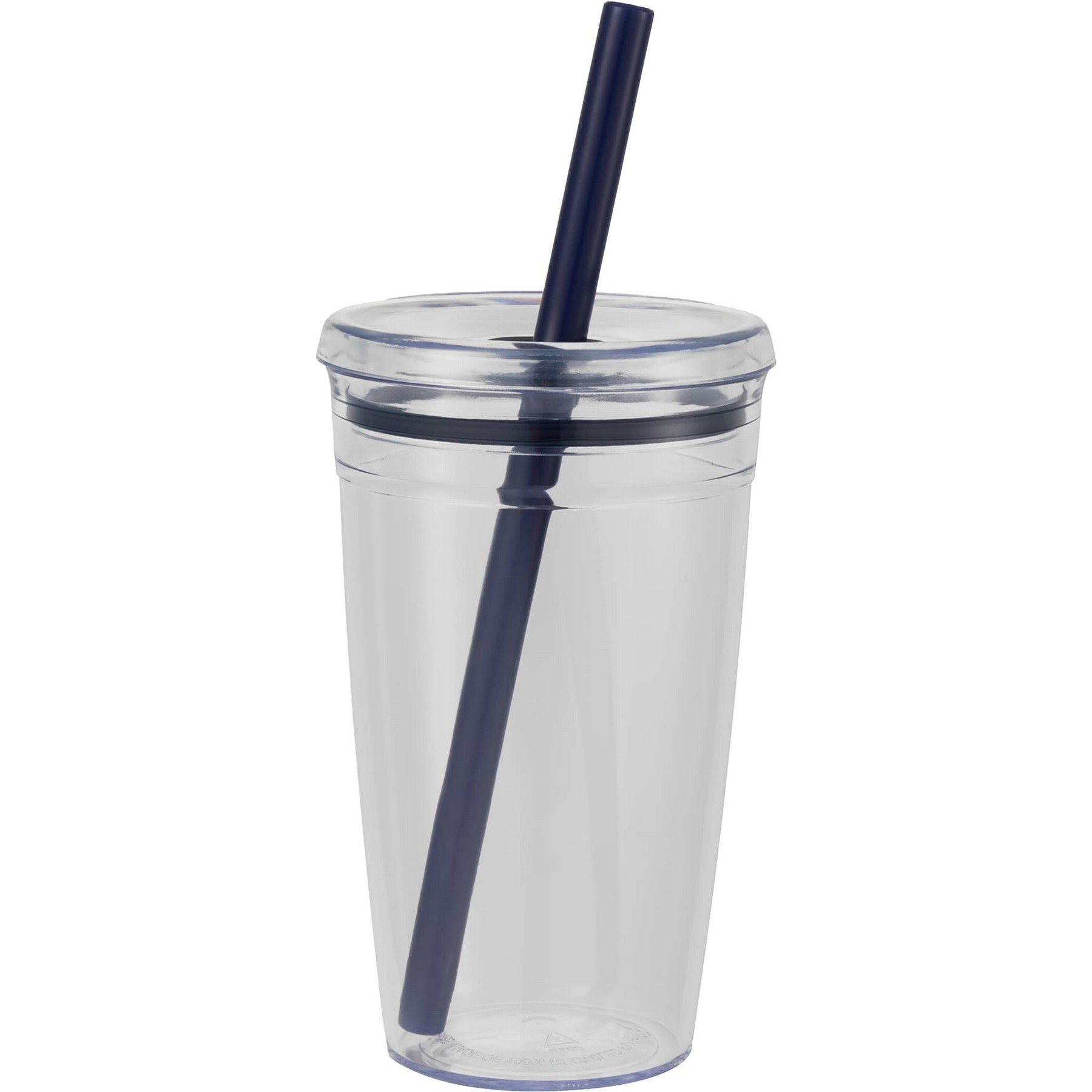 Picture of Anna Recycled Acrylic Tumbler w/ Straw 15oz