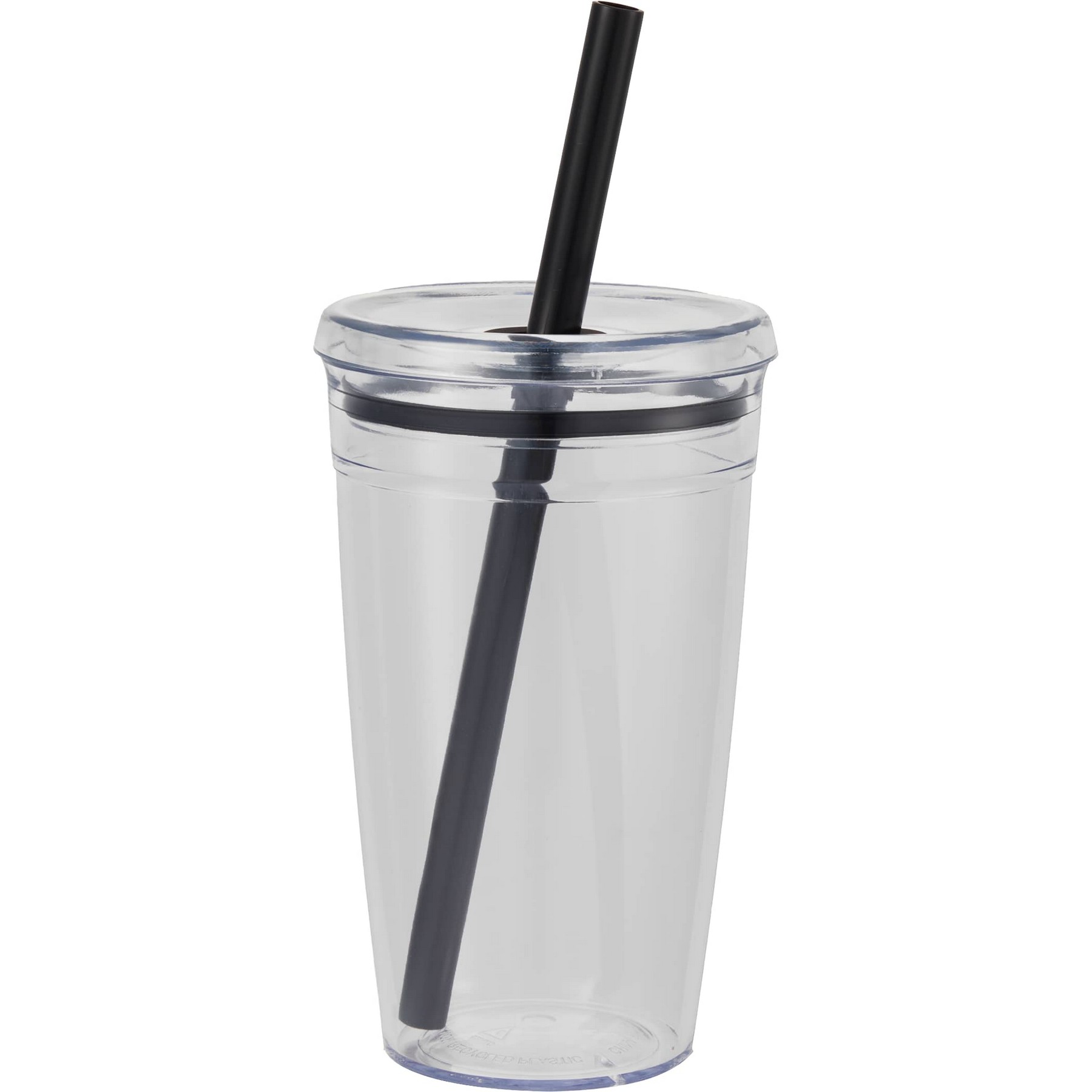 Picture of Anna Recycled Acrylic Tumbler w/ Straw 15oz