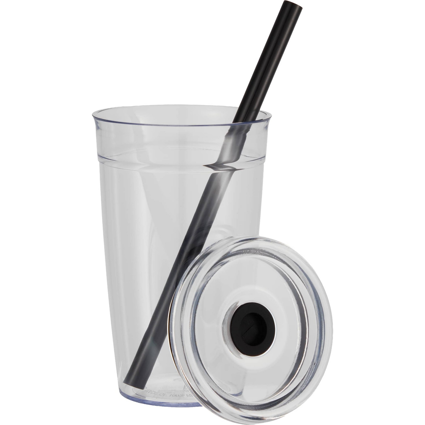 Picture of Anna Recycled Acrylic Tumbler w/ Straw 15oz