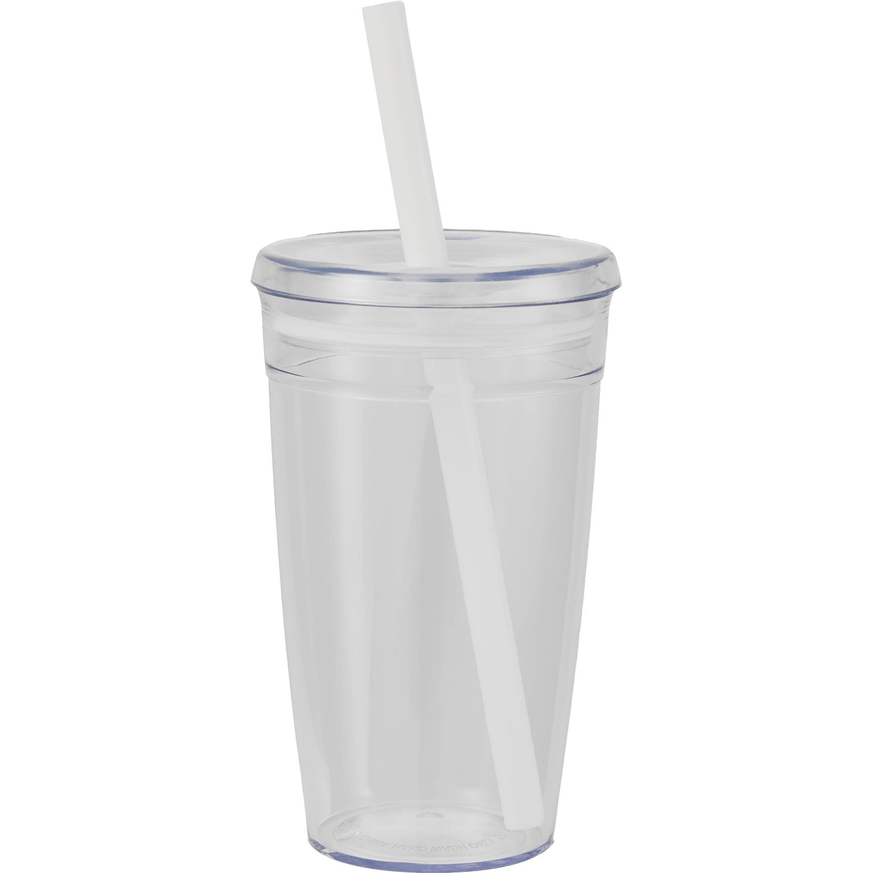 Picture of Anna Recycled Acrylic Tumbler w/ Straw 15oz