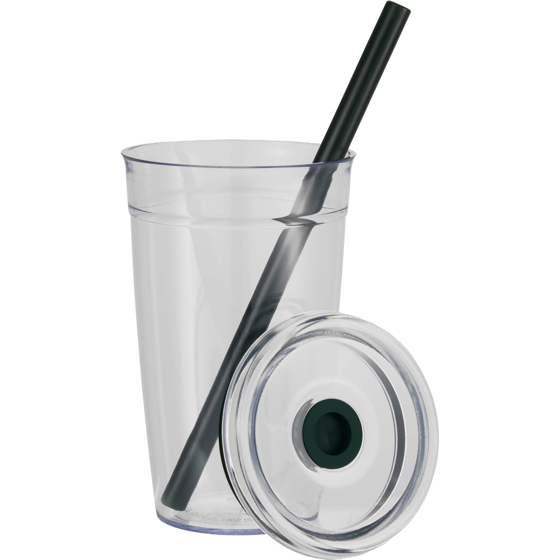 Picture of Anna Recycled Acrylic Tumbler w/ Straw 15oz