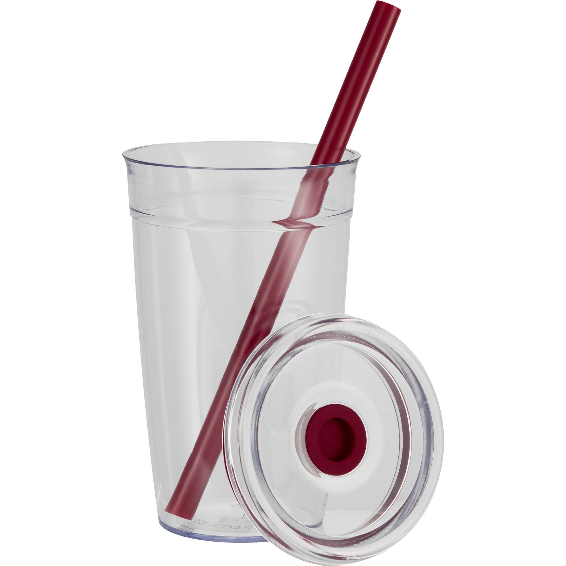 Picture of Anna Recycled Acrylic Tumbler w/ Straw 15oz