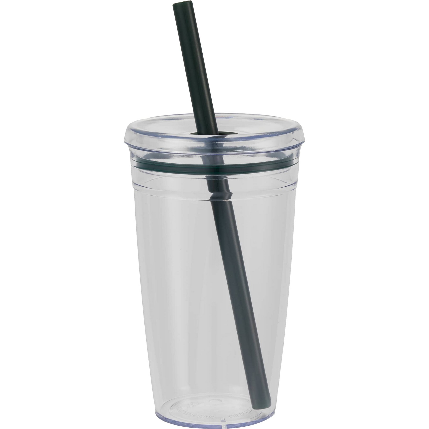 Picture of Anna Recycled Acrylic Tumbler w/ Straw 15oz