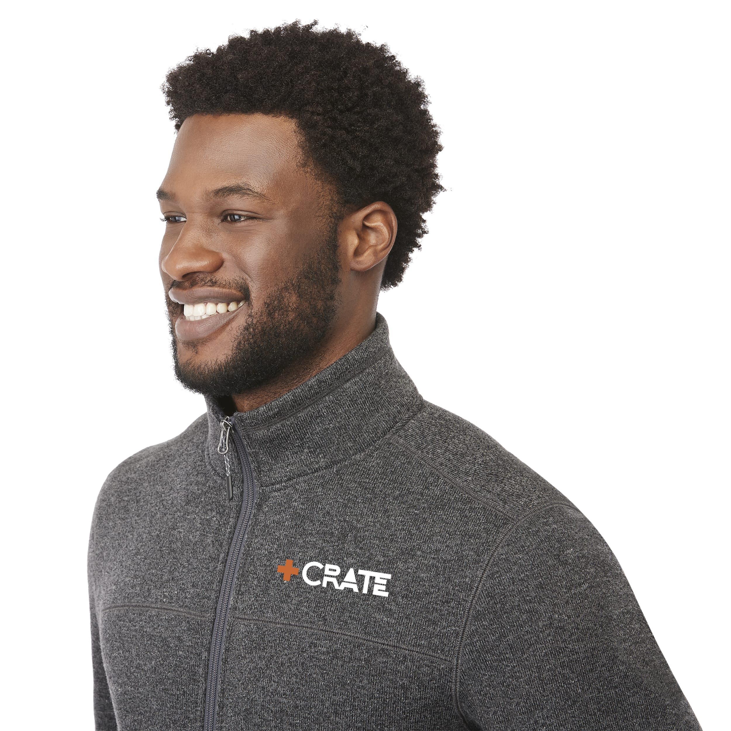 Picture of Men's DARNELL Eco Knit Full Zip Sweater