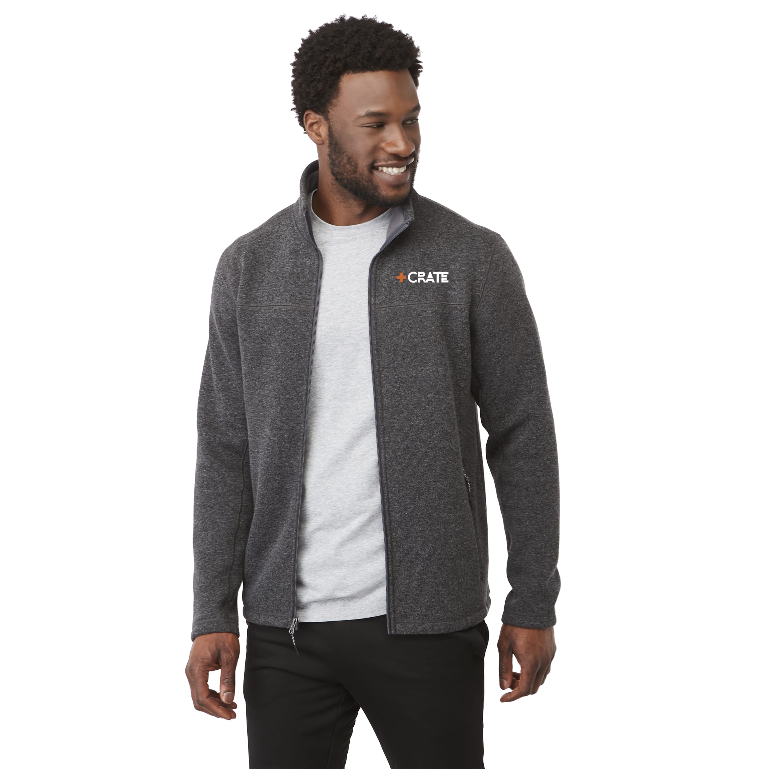 Picture of Men's DARNELL Eco Knit Full Zip Sweater