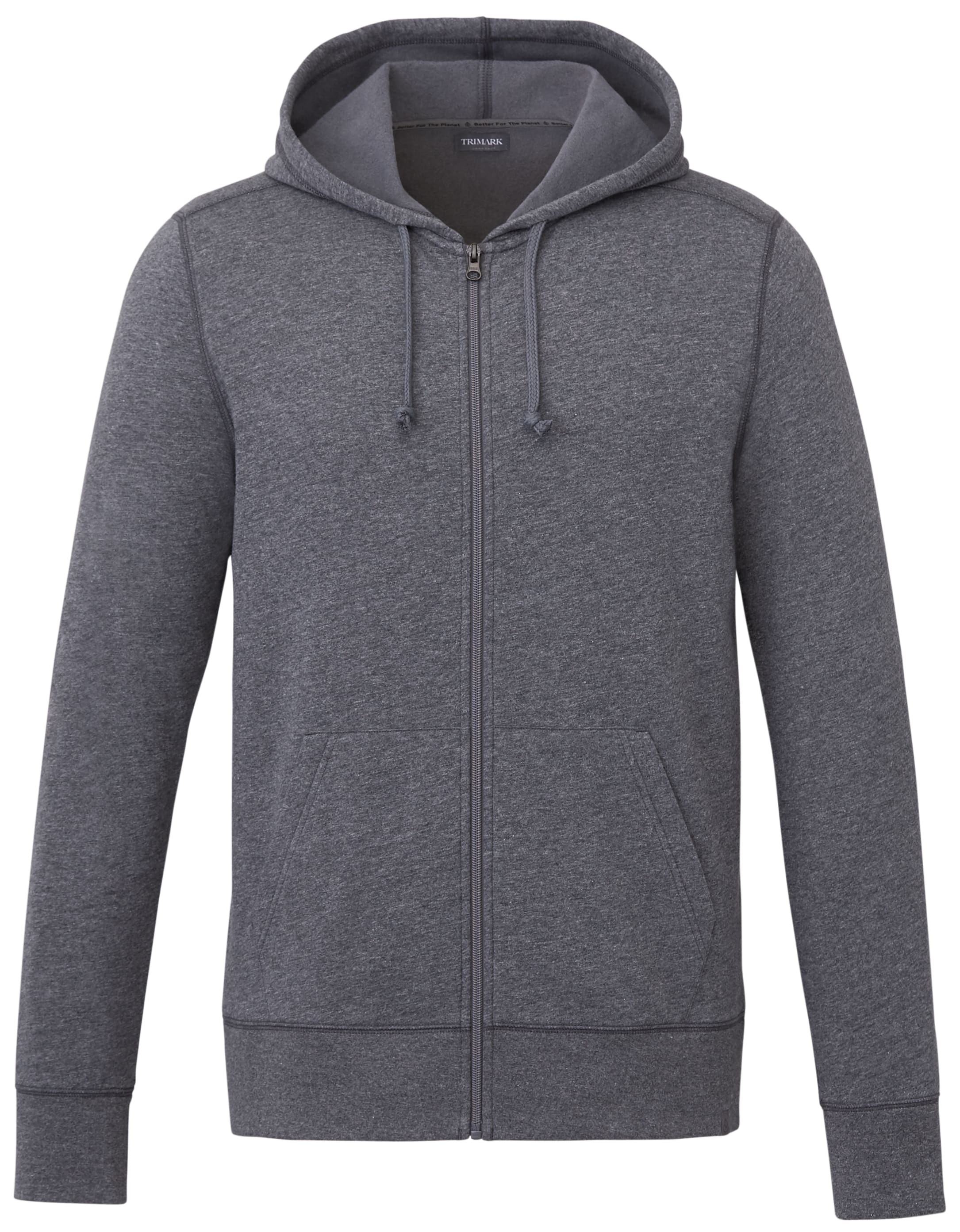 Picture of Men's ARGUS Eco Fleece Full Zip Lightweight Hoodie