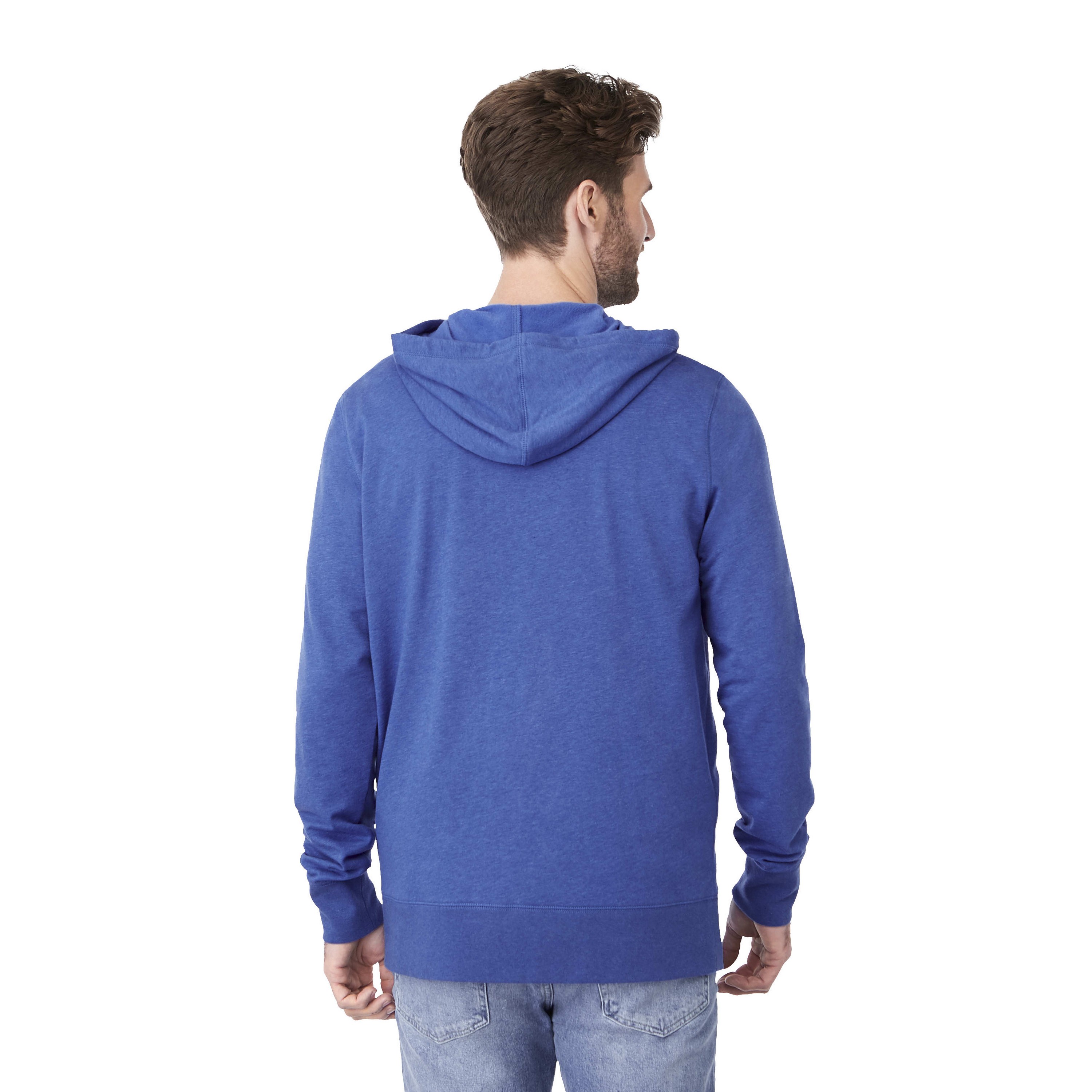 Picture of Men's ARGUS Eco Fleece Full Zip Lightweight Hoodie