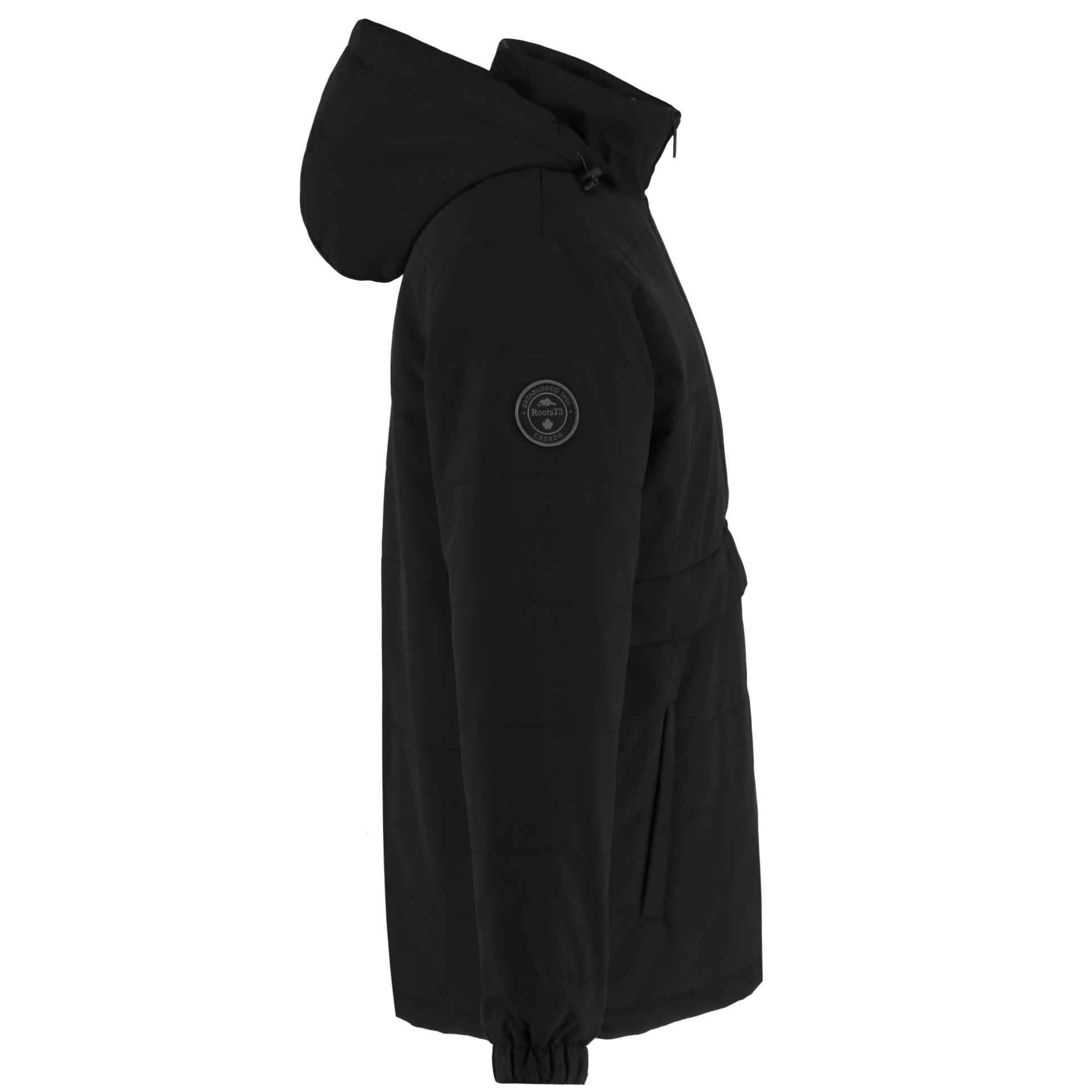 Picture of Unisex Roots73 ALBANY Eco Insulated Half Zip Pullover Jacket
