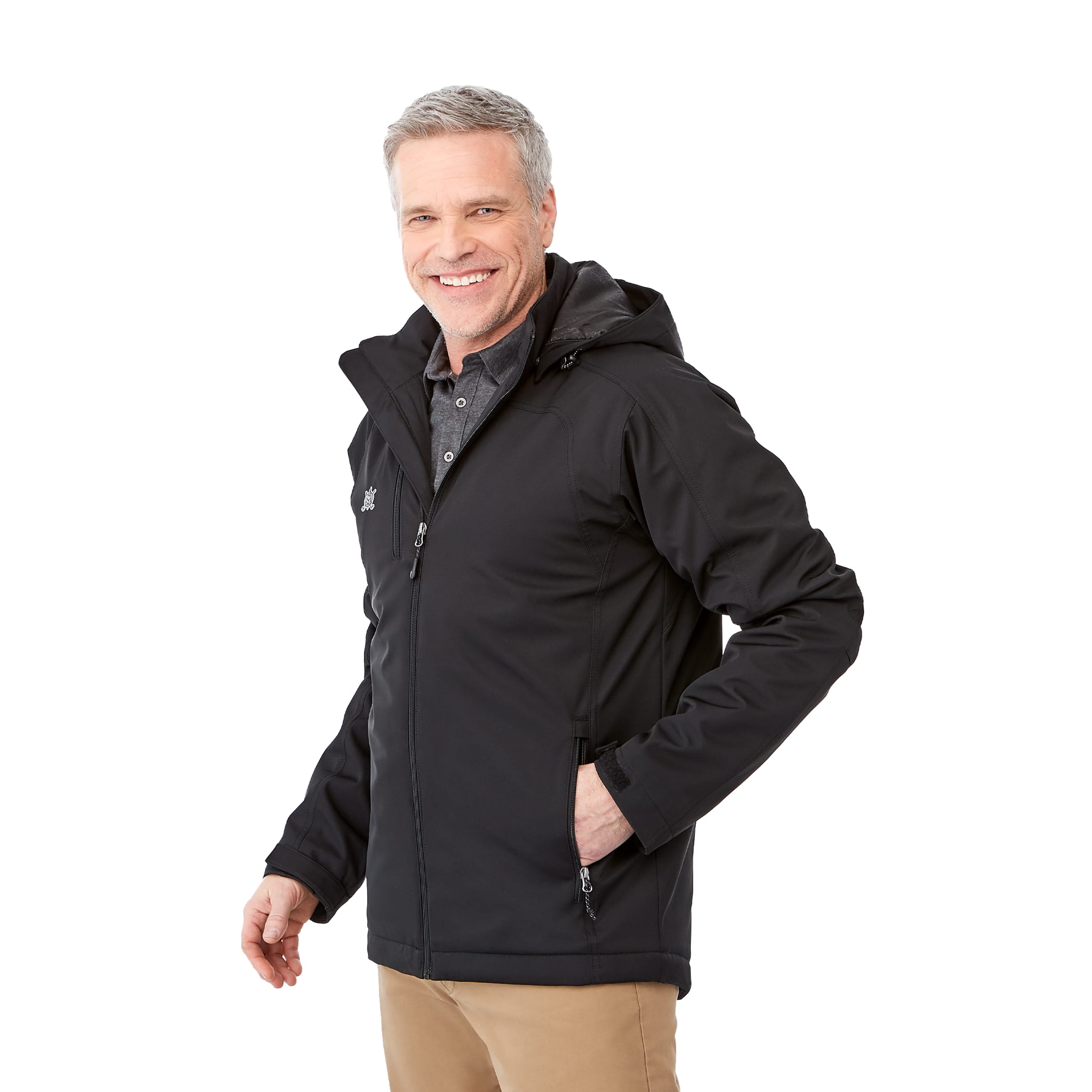 Picture of Men's BRYCE Insulated Softshell Jacket with Hood
