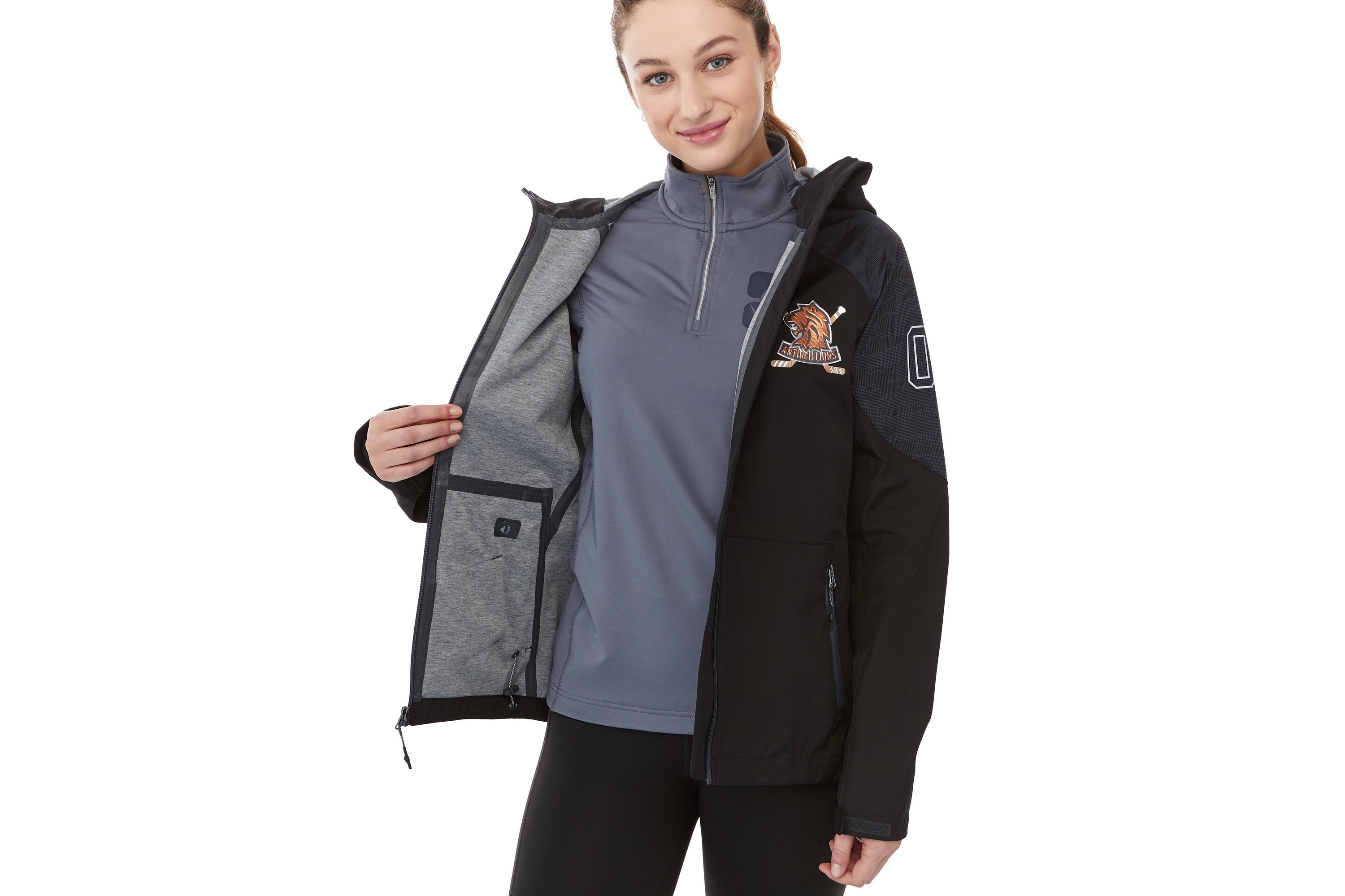 Picture of Women's INDEX Waterproof Softshell Rain Jacket with Hood