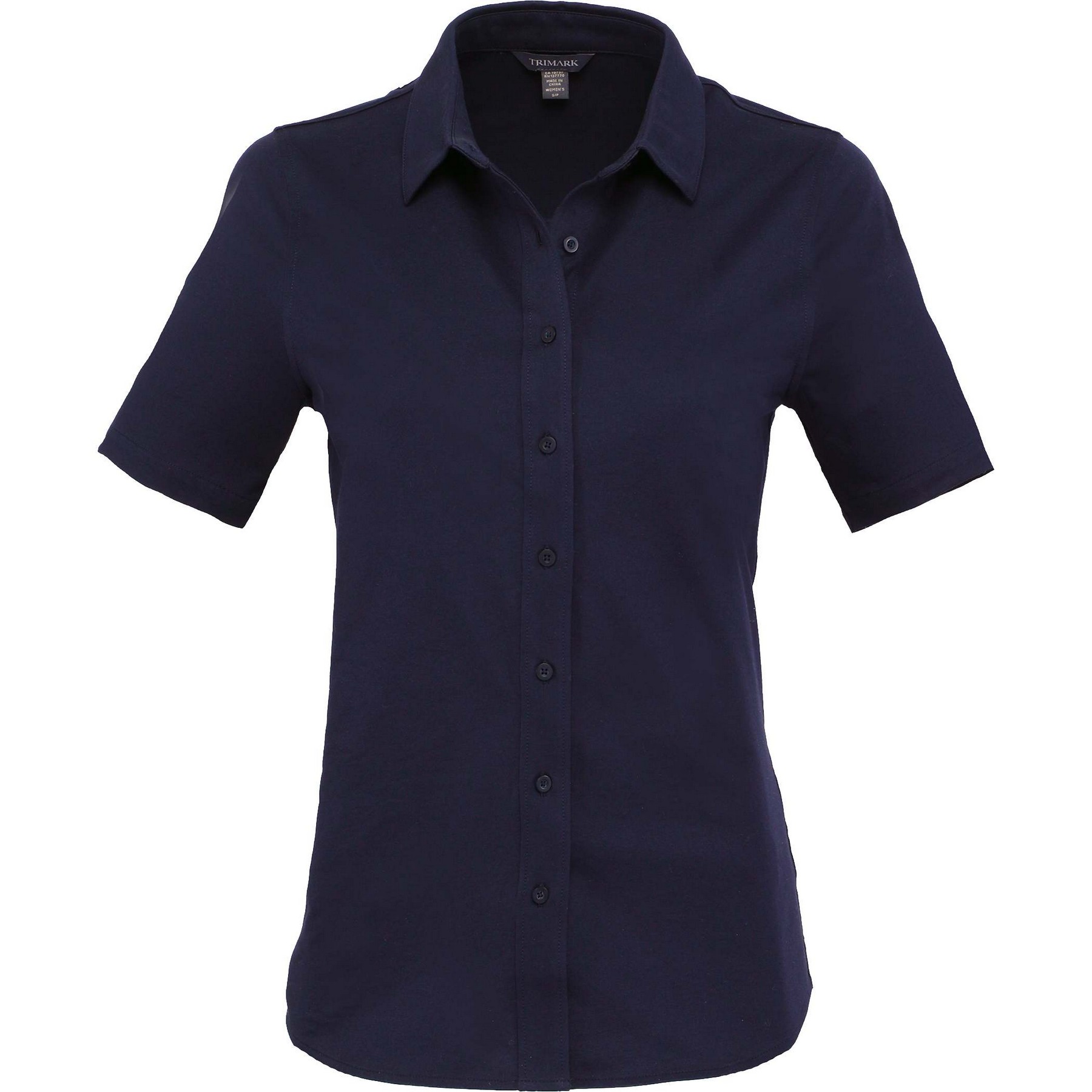 Picture of TATRA Eco Short Knit Button Up Sleeve Shirt - Women's