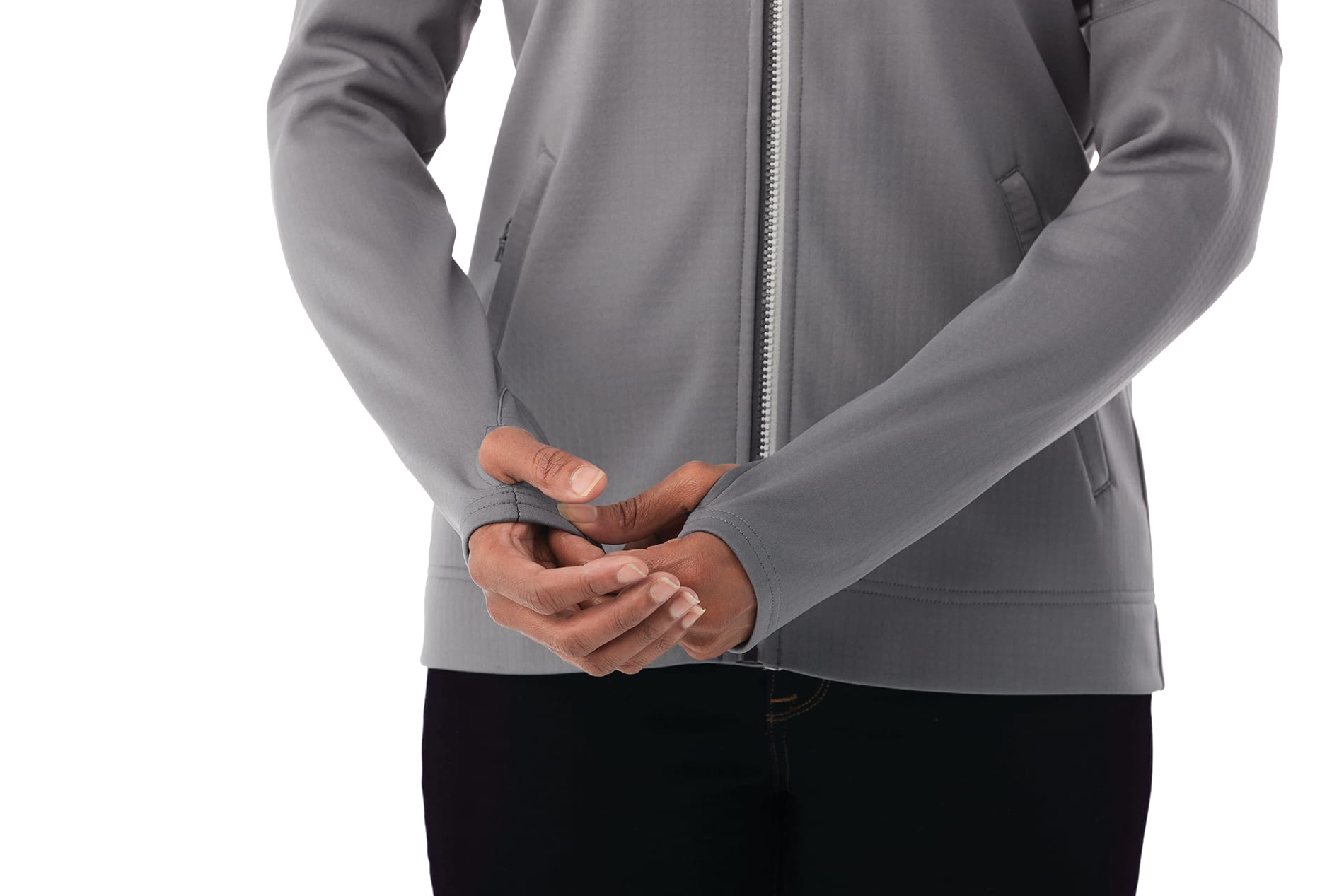 Picture of Women's SENGER Knit Full Zip Performance Jacket with Thumb Holes