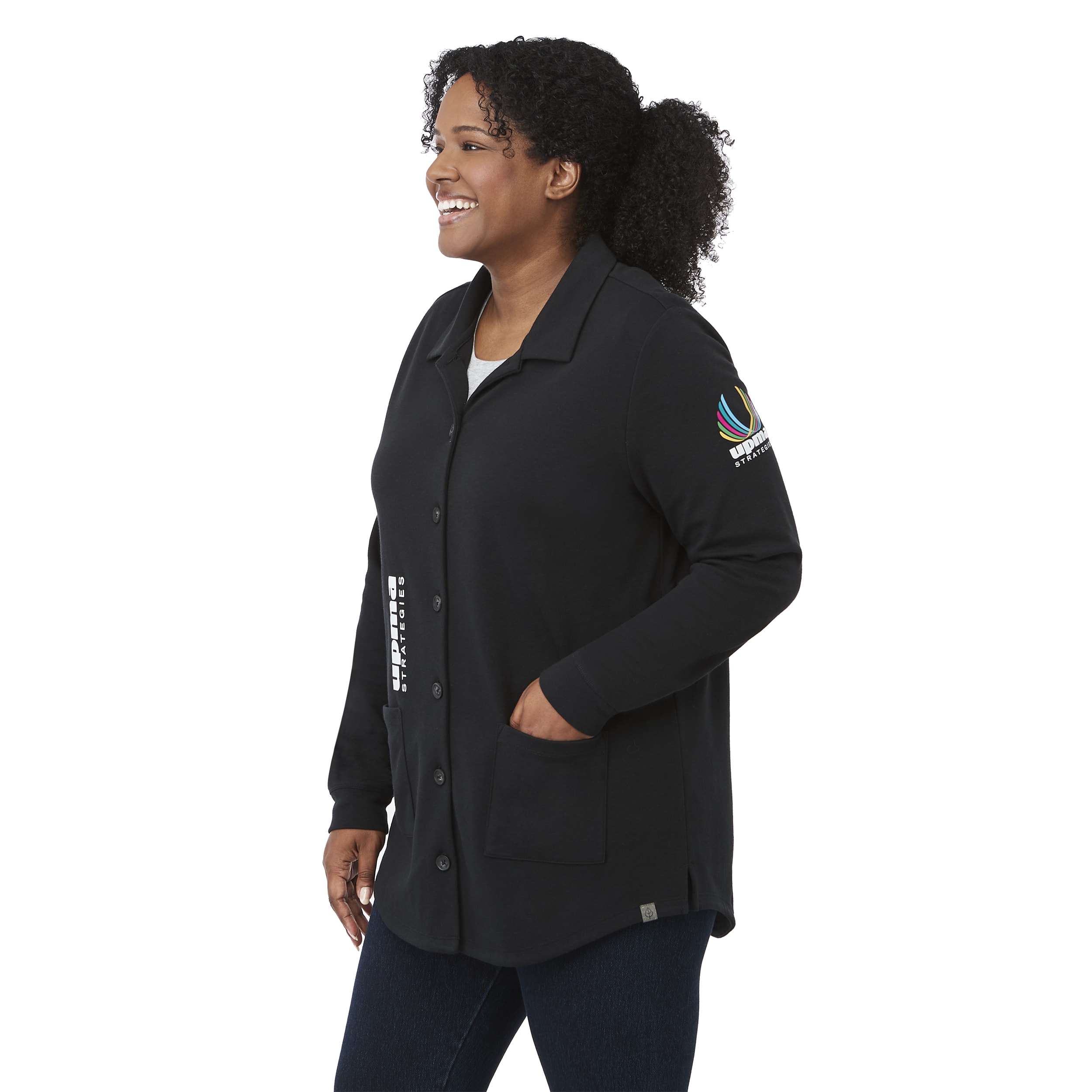 Picture of Women's RIGI Eco Knit Button Cardi