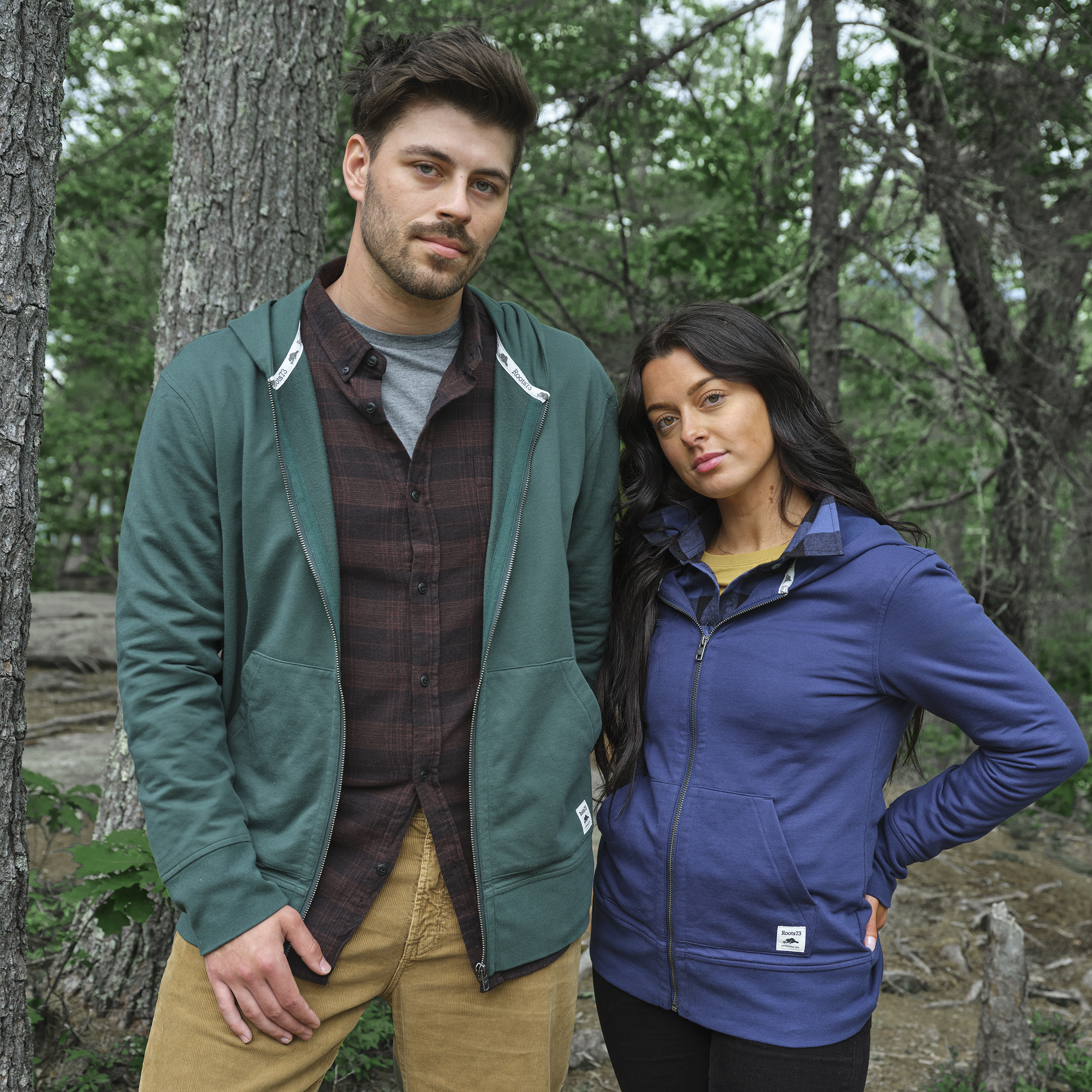 Picture of Women's Roots73 CANMORE Eco French Terry Full Zip Hoodie