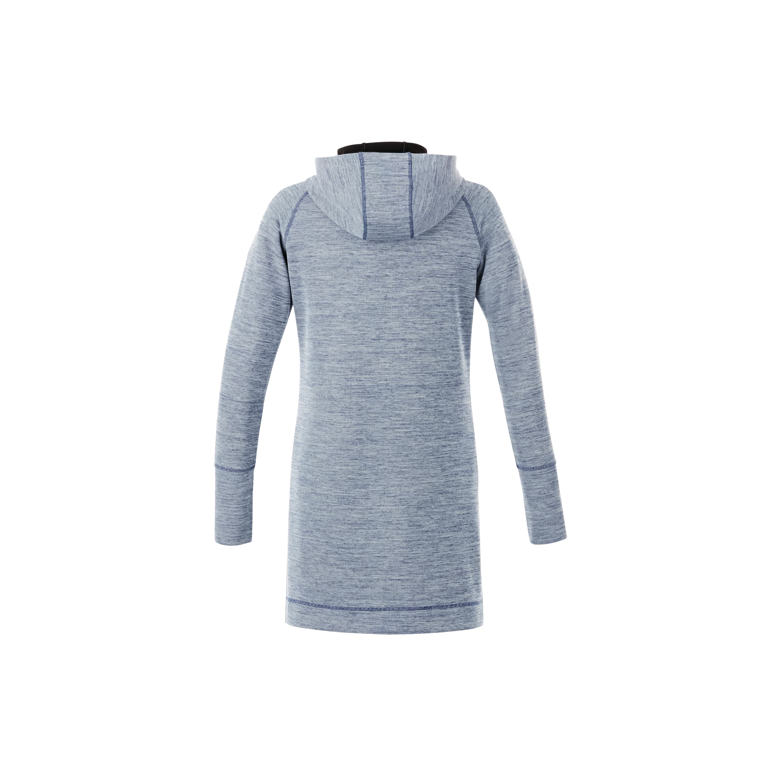 Picture of Women's ODELL Performance Knit Tunic Length Full Zip Hoodie with Thumb Holes