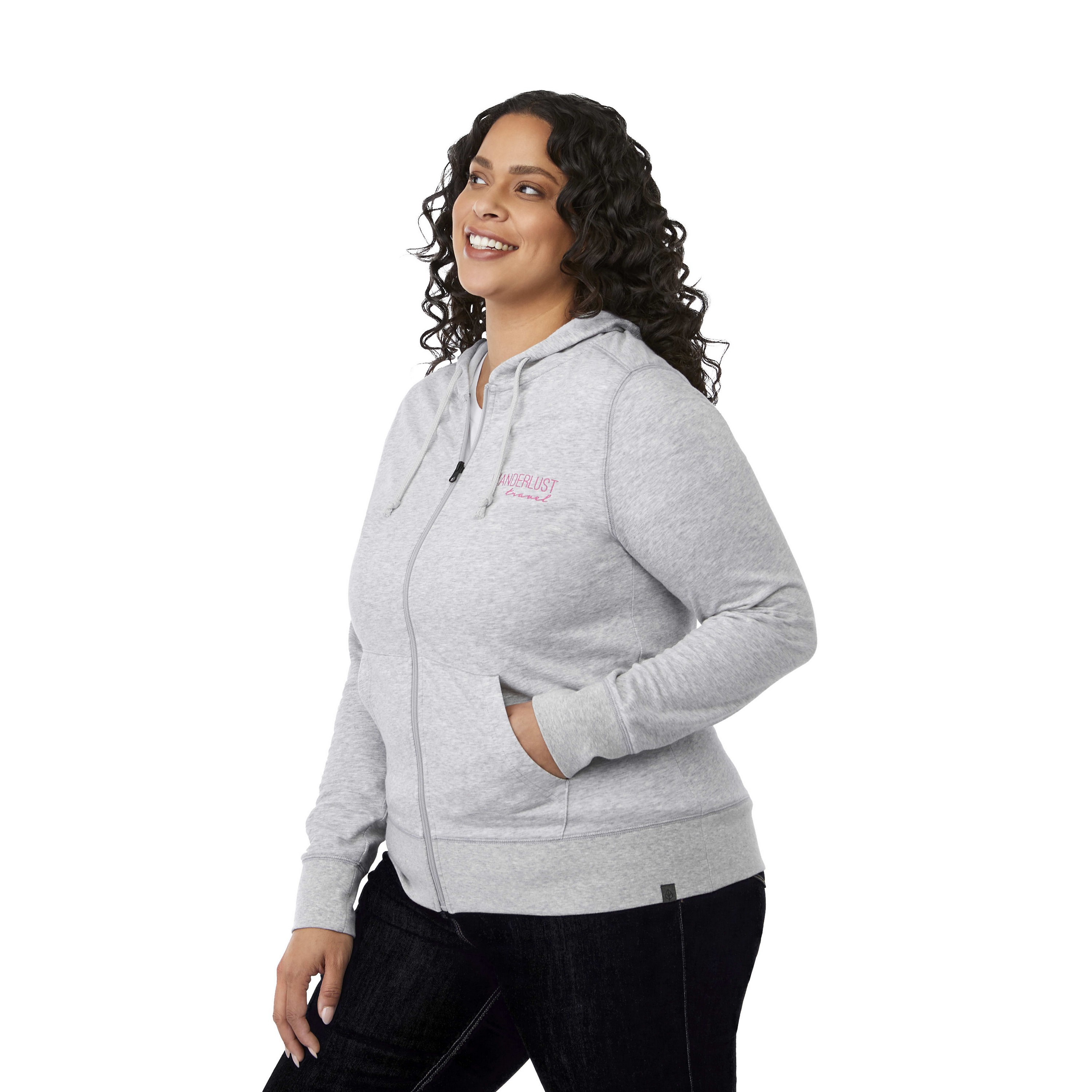 Picture of Women's ARGUS Eco Fleece Full Zip Hoody