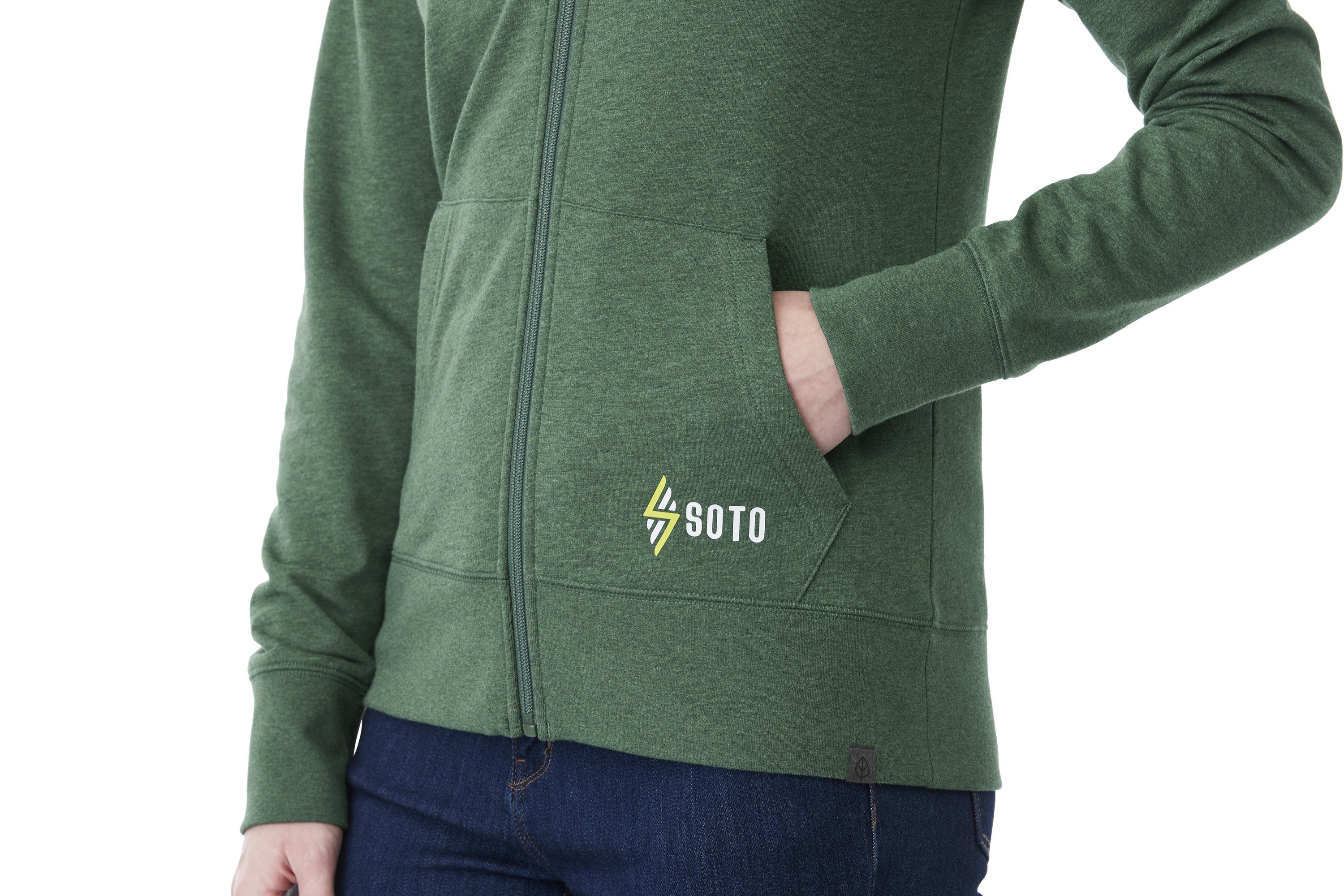 Picture of Women's ARGUS Eco Fleece Full Zip Hoody