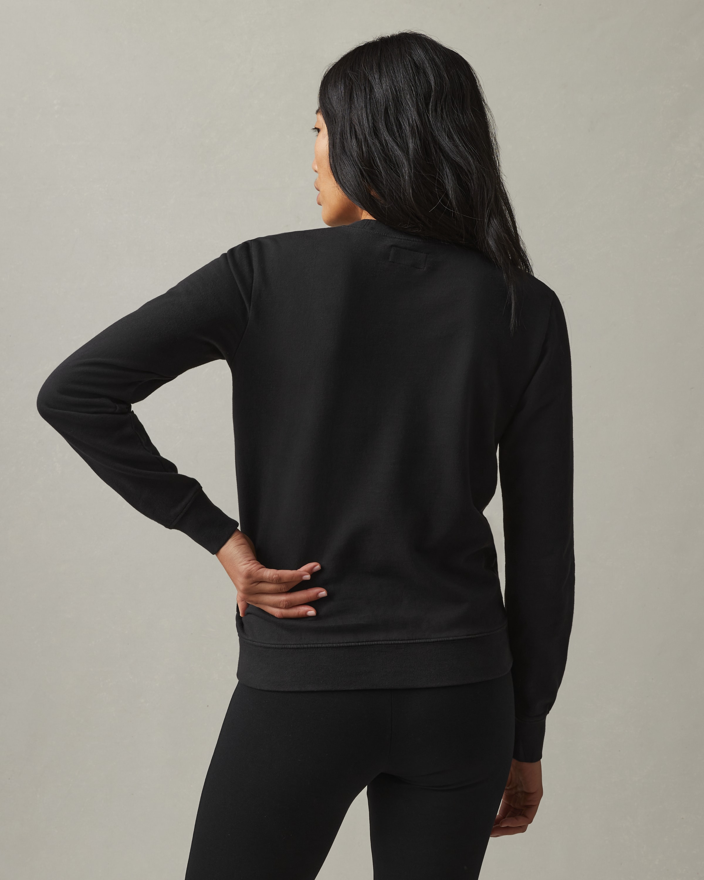 Picture of Women's American Giant Everyday Lightweight French Terry Classic Crew Sweatshirt