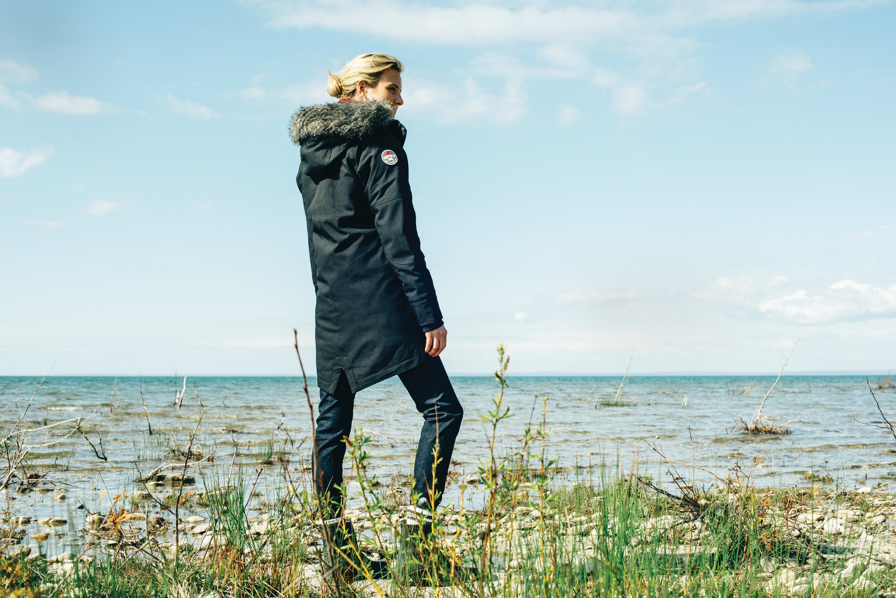 Picture of Women's BRIDGEWATER Roots73 Waterproof Insulated Parka Jacket with Detachable Hood