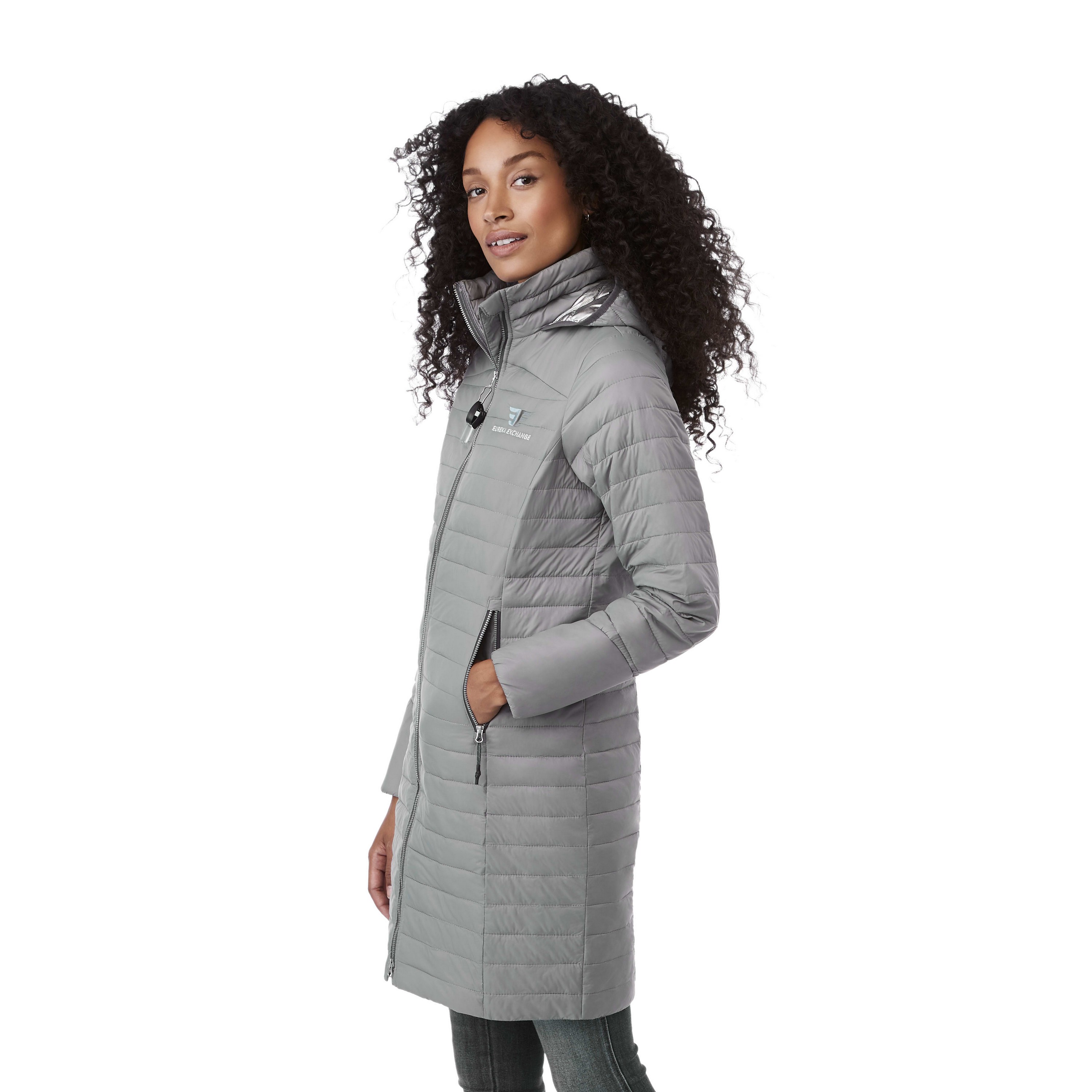 Picture of Women's SILVERTON Long Lightweight Packable Insulated Puff Jacket